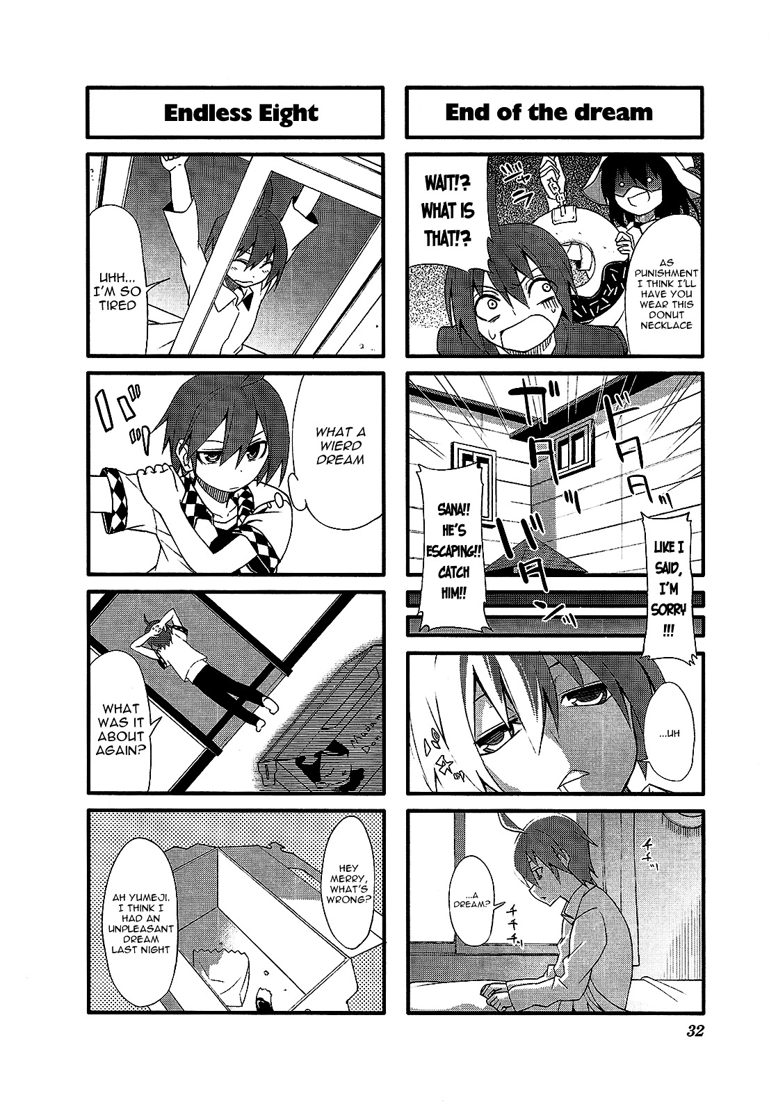Yumekui Merry - 4-koma Anthology Chapter 4 page 6 - Chapter 4 : Dream In Dream, by MURATA Taichi