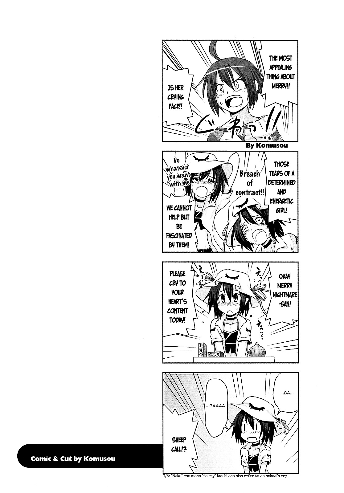 Yumekui Merry - 4-koma Anthology Chapter 5 page 9 - Chapter 5 : Dream Story, by SUZUSHIRO Seri