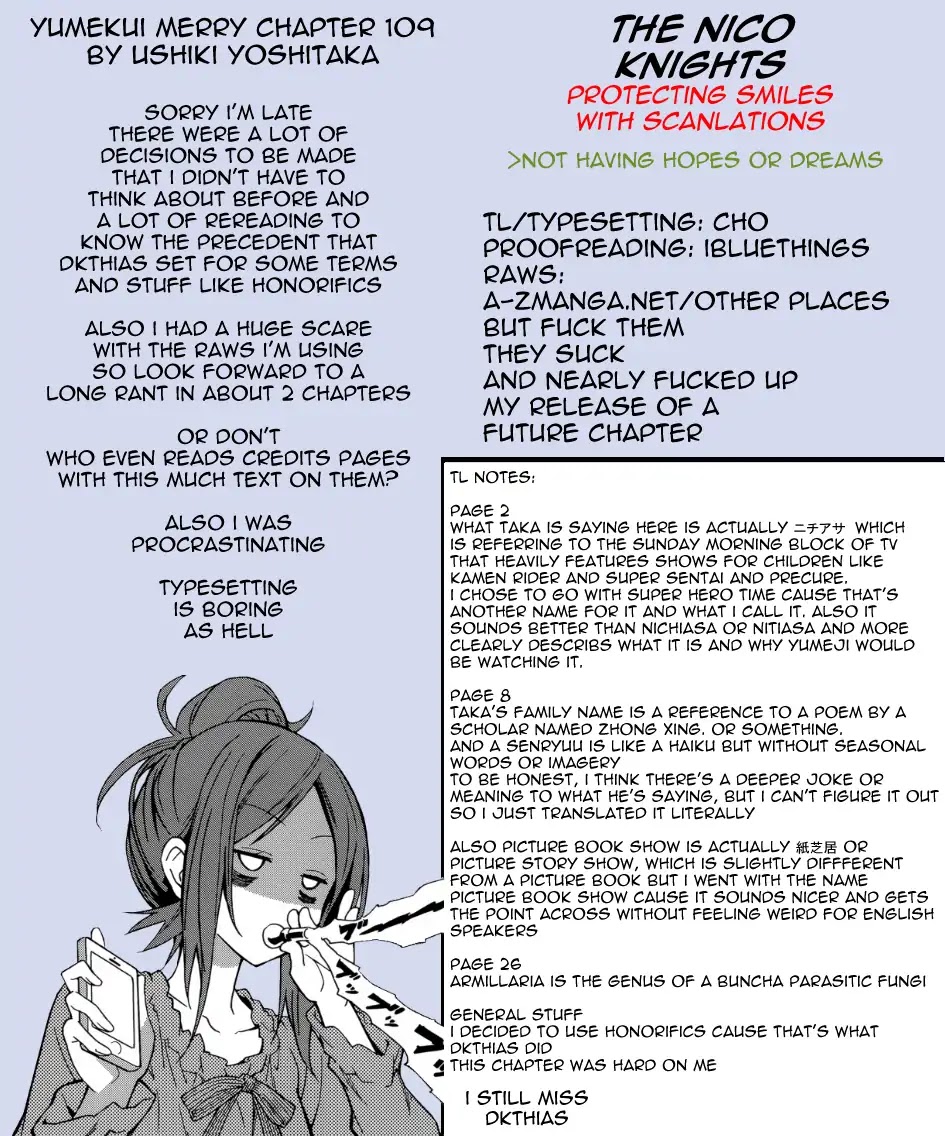Yumekui Merry Chapter 109 page 28 - Chapter 109: It's Decided