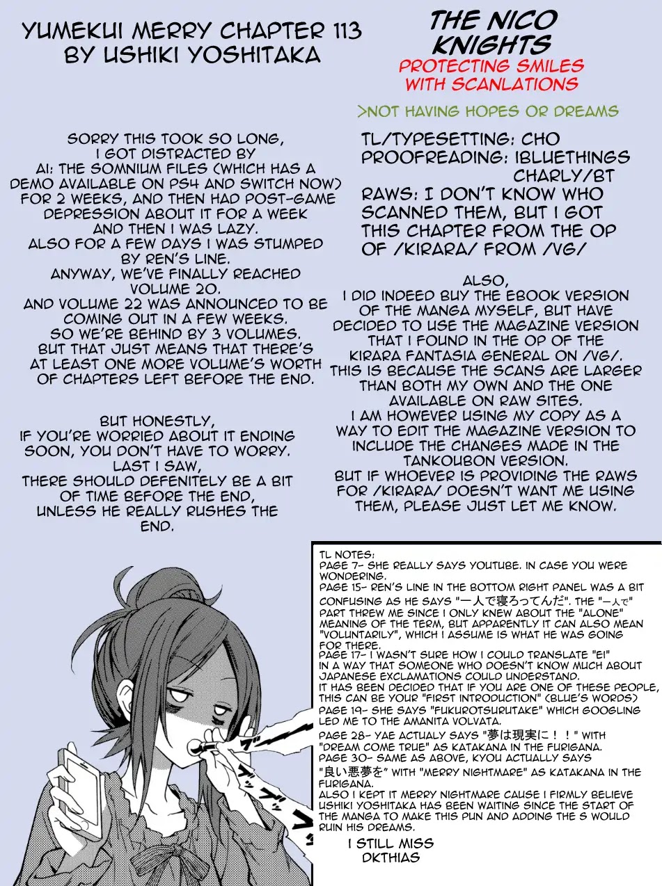 Yumekui Merry Chapter 113 page 33 - Chapter 113: The Location of Paradise