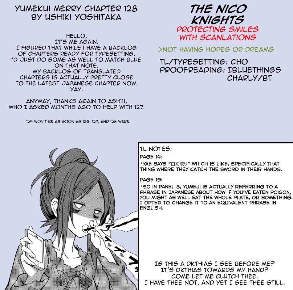 Yumekui Merry Chapter 128 page 29 - Chapter 128: That Body is Clad in Limitless Determination