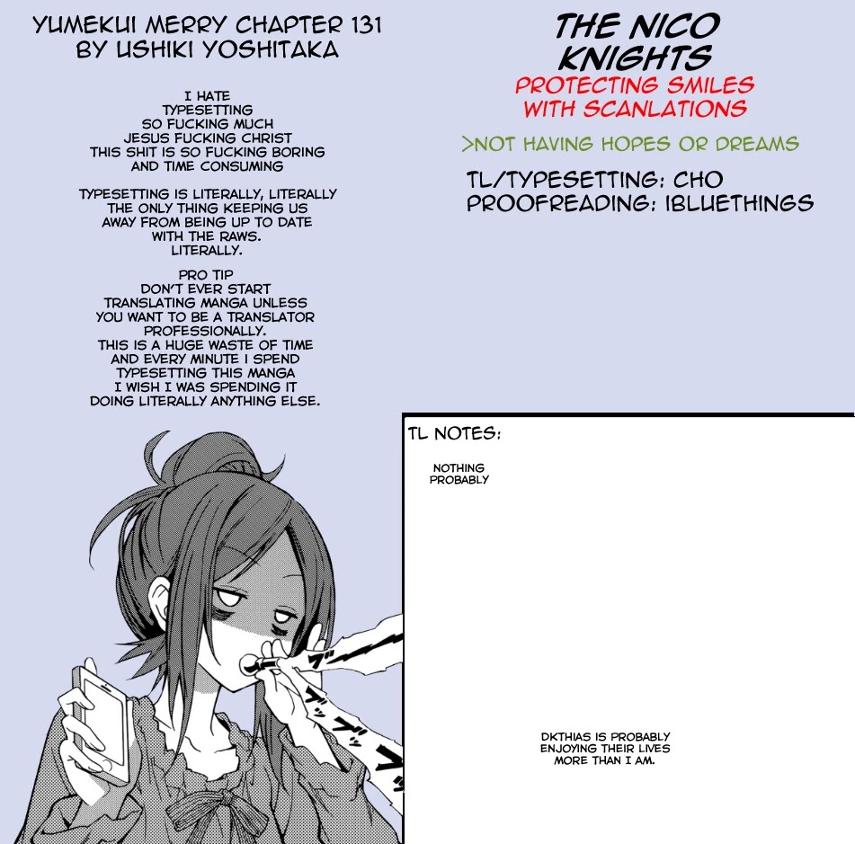 Yumekui Merry Chapter 131 page 31 - Chapter 131: Dreaming All Day -Revelation-