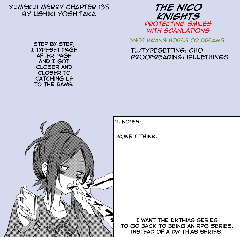 Yumekui Merry Chapter 135 page 28 - Chapter 135: Dreaming All Day -If It's Not Together-