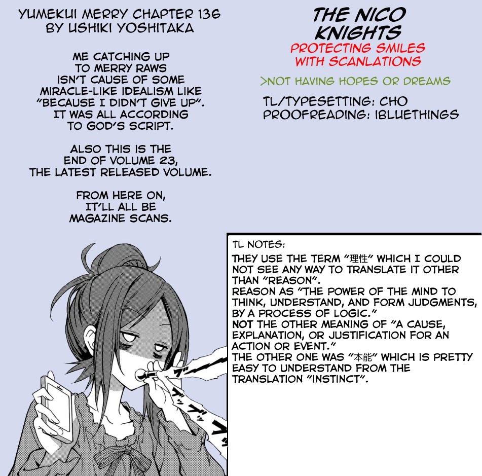 Yumekui Merry Chapter 136 page 32 - Chapter 136: Dreaming All Day -Two People's World-