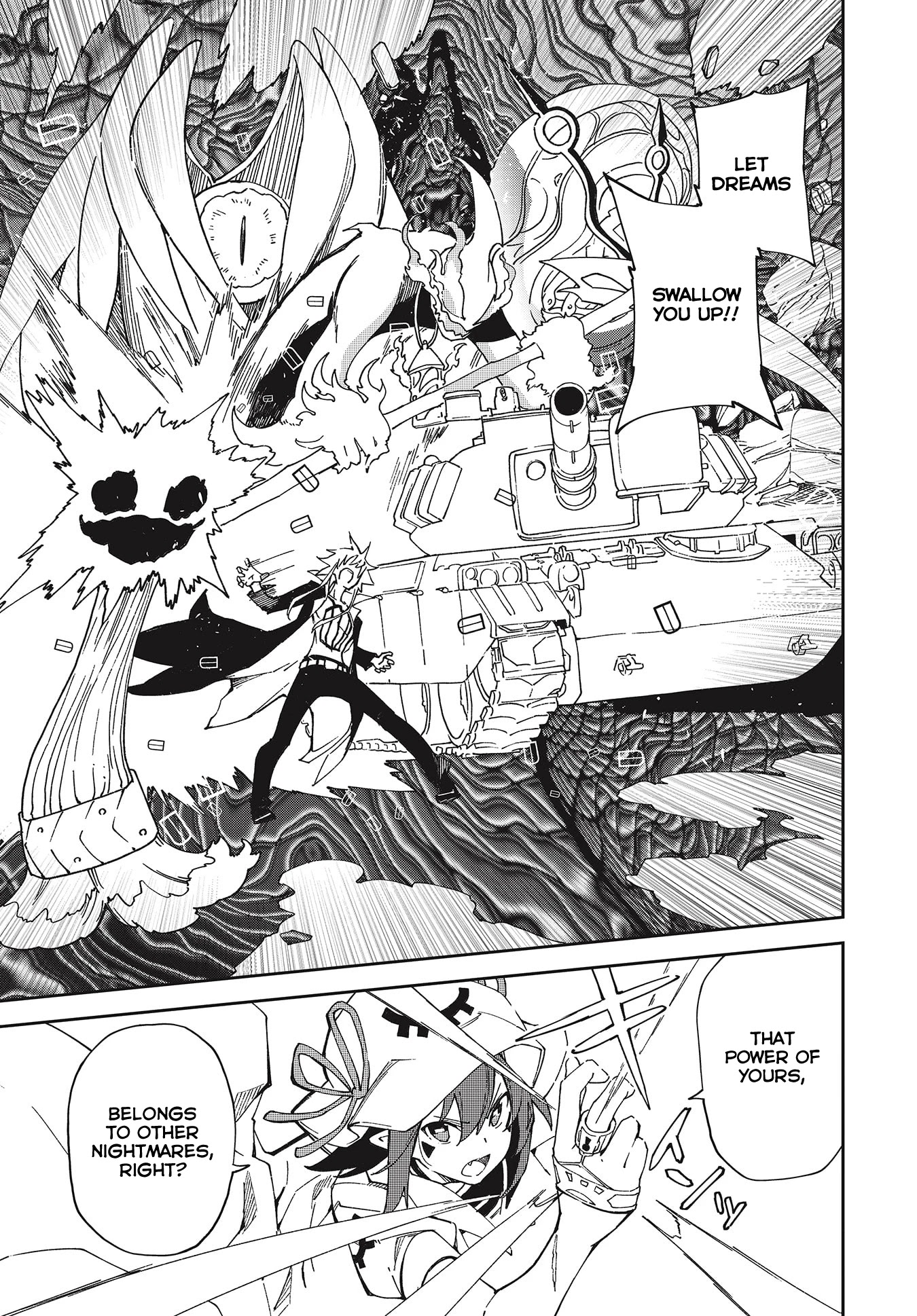 Yumekui Merry Chapter 139 page 35 - Chapter 139: Dreaming All Day -Straight to Yumeji's Battle-