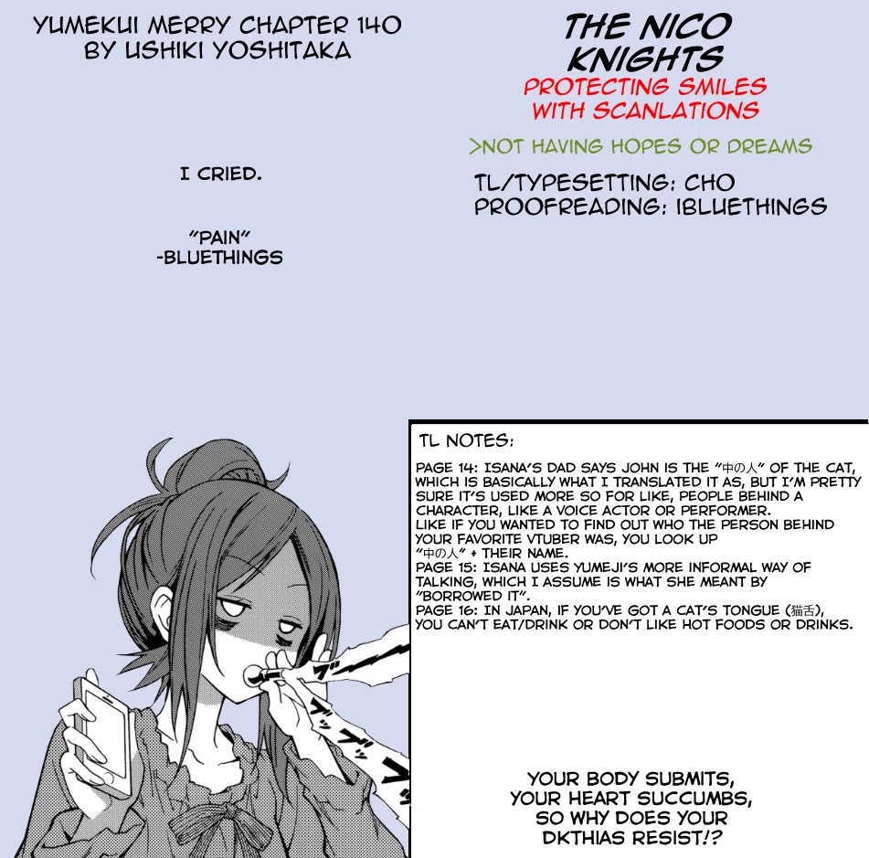 Yumekui Merry Chapter 140 page 29 - Chapter 140: Dreaming All Day -Good Morning World-