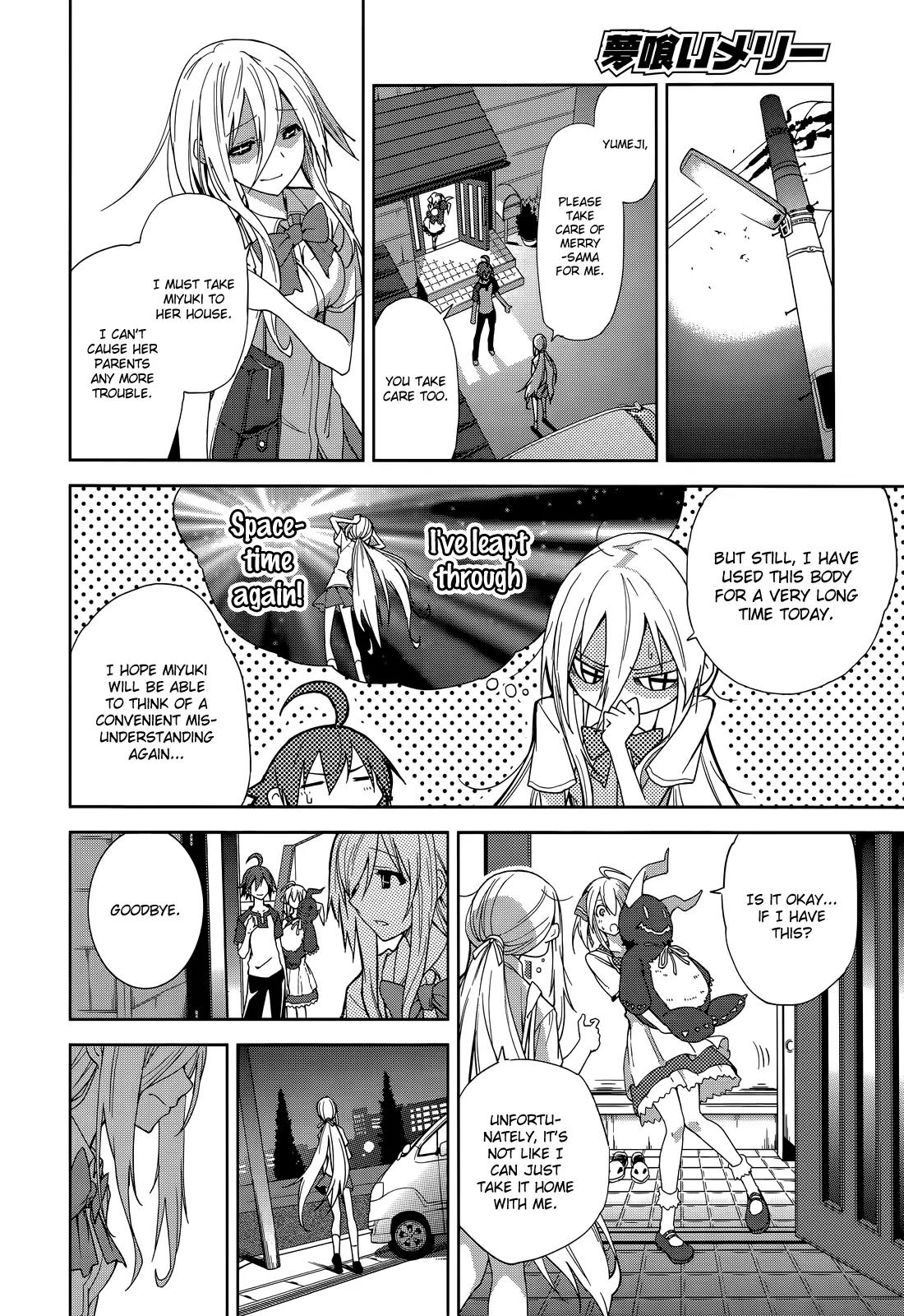 Yumekui Merry Chapter 49 page 21 - Chapter 49 : REM 49 We're Even! Then Rock!