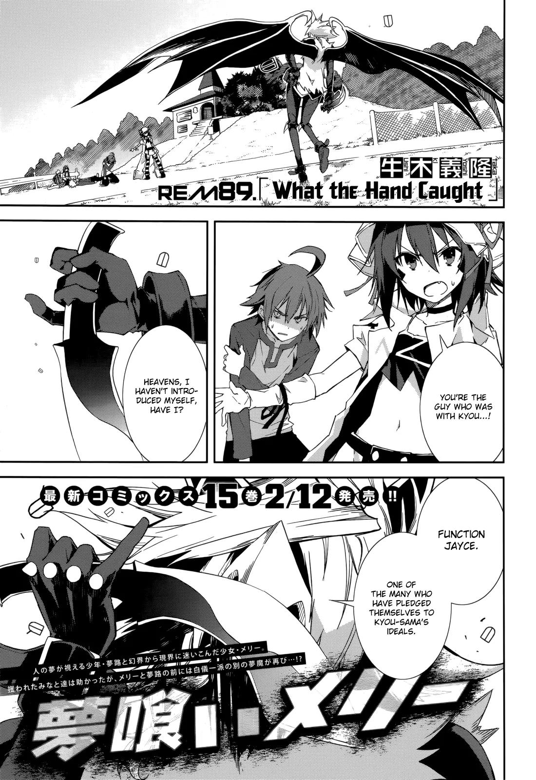Yumekui Merry Chapter 89 page 1 - Chapter 89: What the Hand Caught