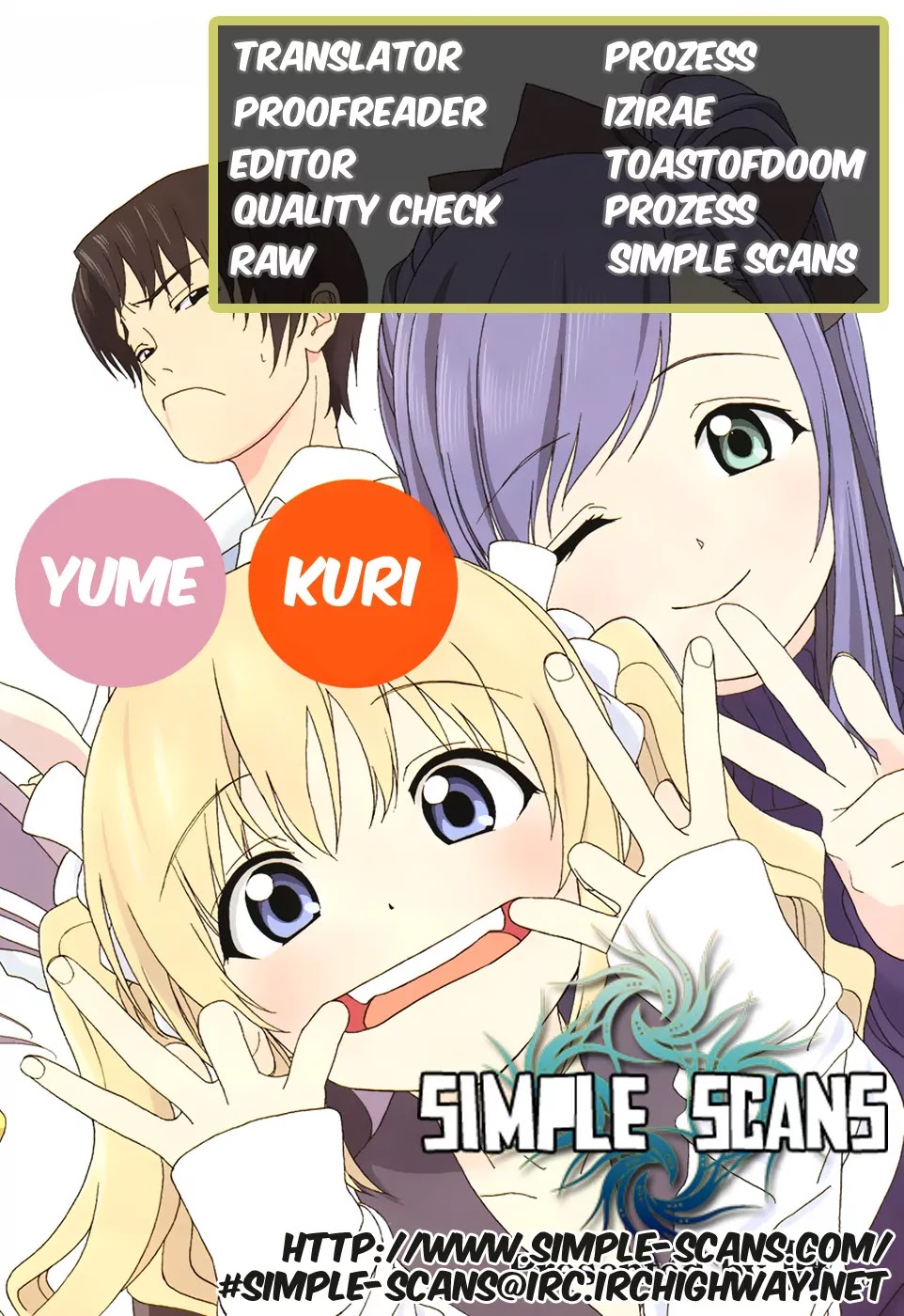 Yumekuri Chapter 1 page 1 - Chapter 1