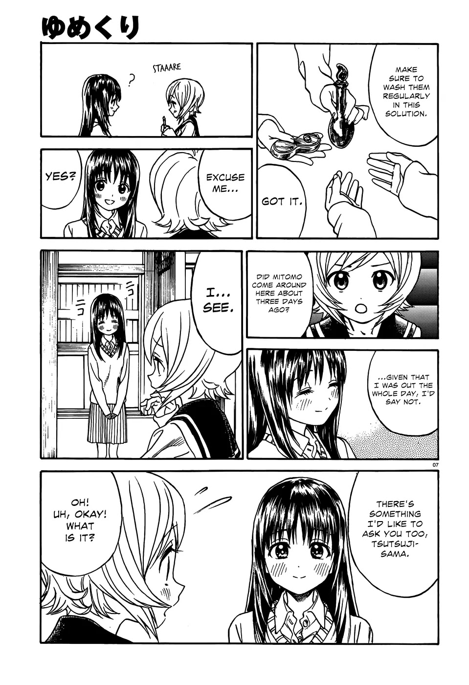 Yumekuri Chapter 10 page 8 - Chapter 10: Something Full of Your Feelings