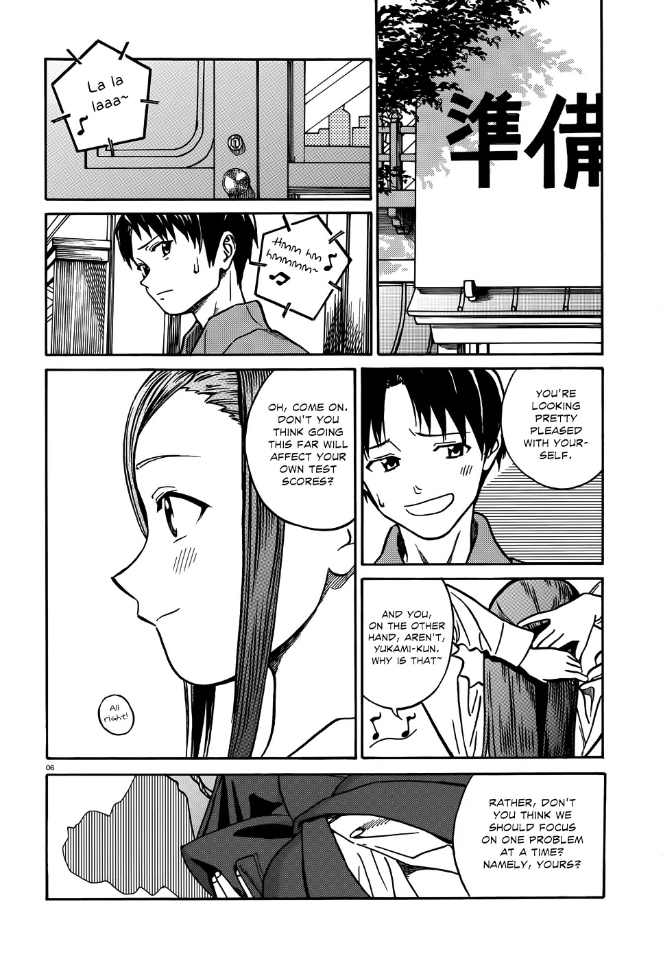 Yumekuri Chapter 12 page 7 - Chapter 12: Test x Test
