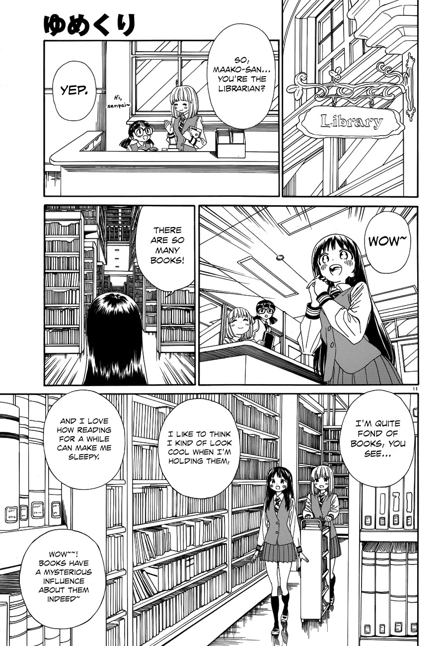 Yumekuri Chapter 30 page 13 - Chapter 30: The Goddess' First Day of School