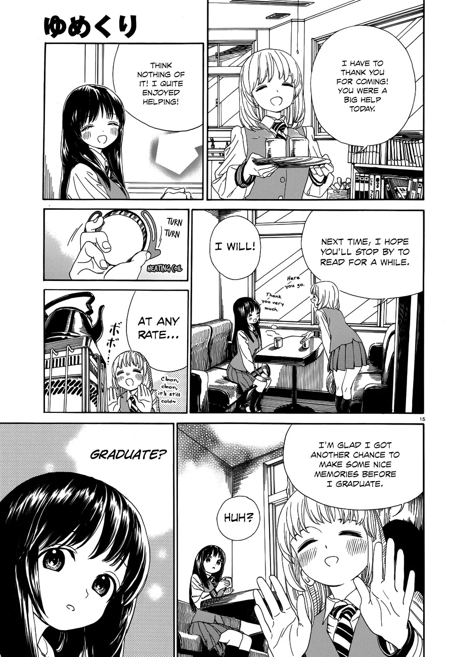 Yumekuri Chapter 30 page 17 - Chapter 30: The Goddess' First Day of School