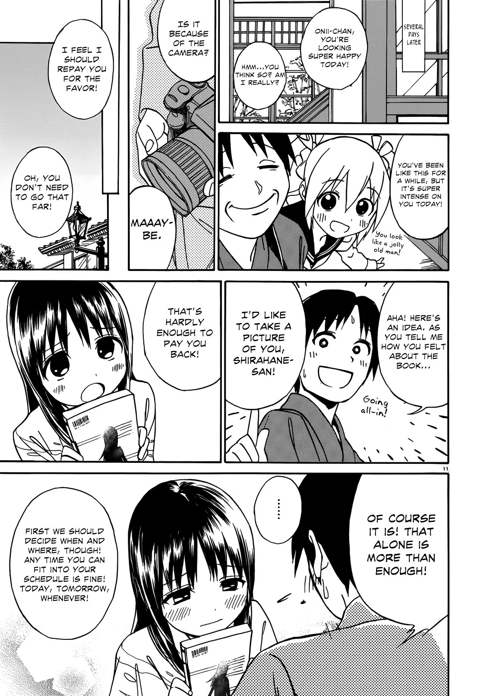 Yumekuri Chapter 6 page 14 - Chapter 6: In Return For the Present
