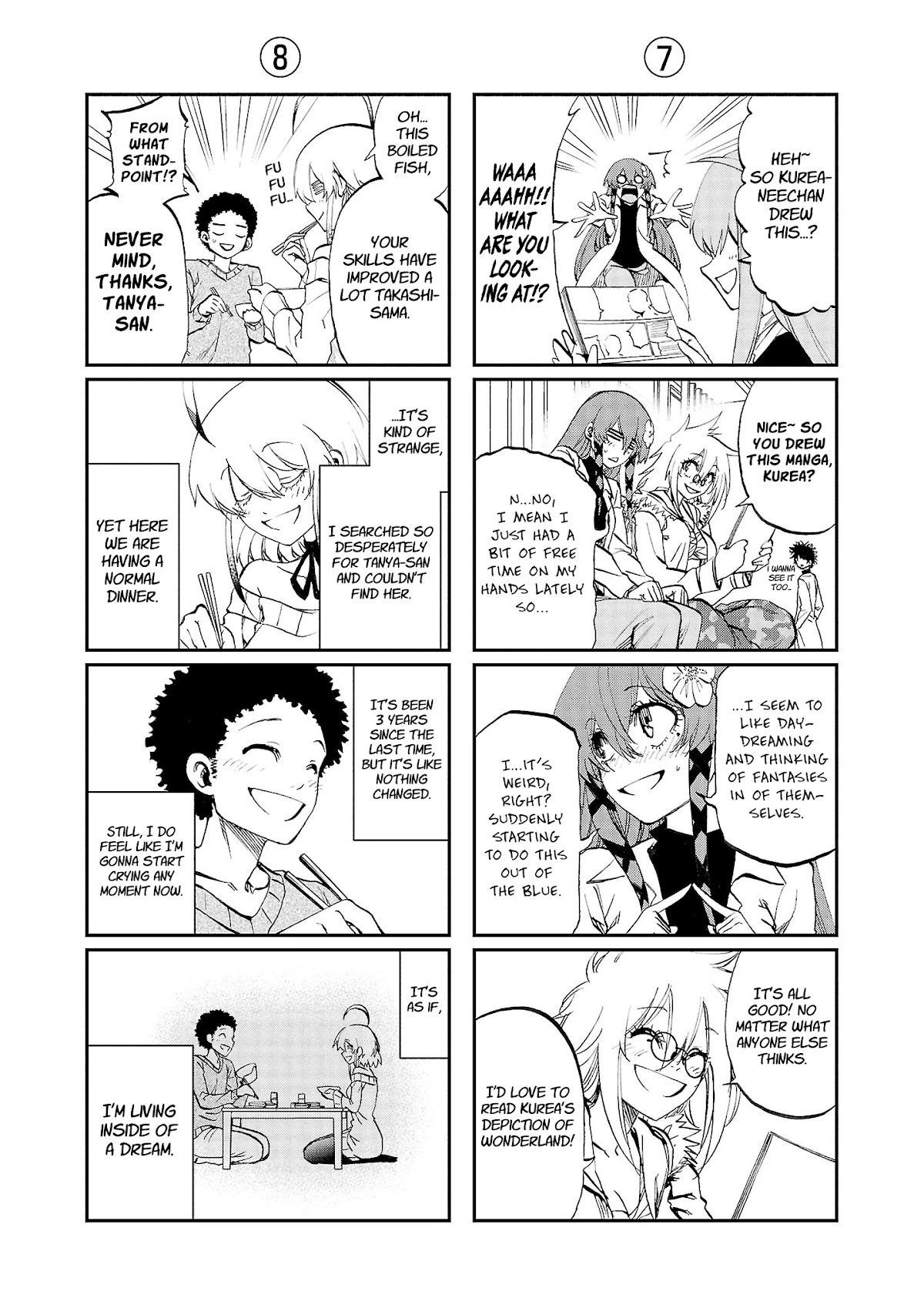 Yumemi ga oka Wonderland Chapter 17 page 45 - Chapter 17: Sayonara, Debt Repaying Tanya-san [END]