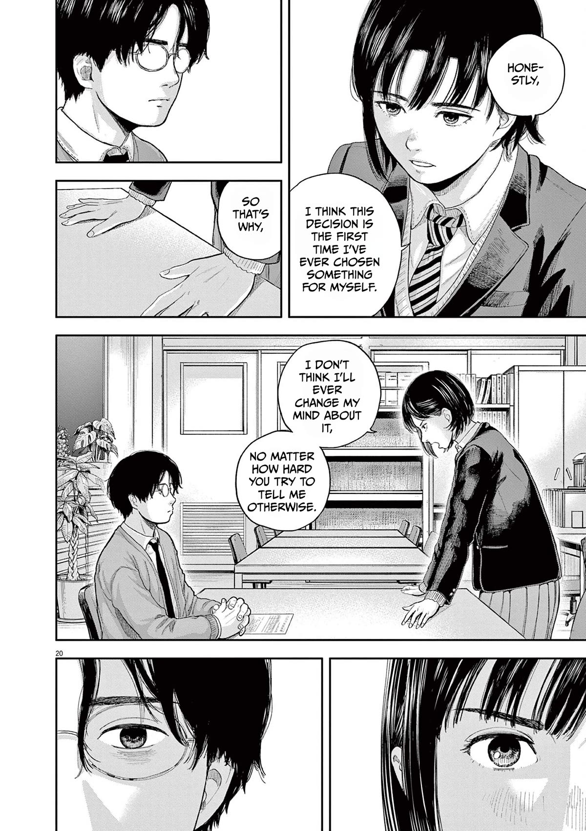 Yumenashi-sensei's Guidance Counseling Chapter 1 page 19 - Chapter 1: Aspiration: Voice Actor Part 1