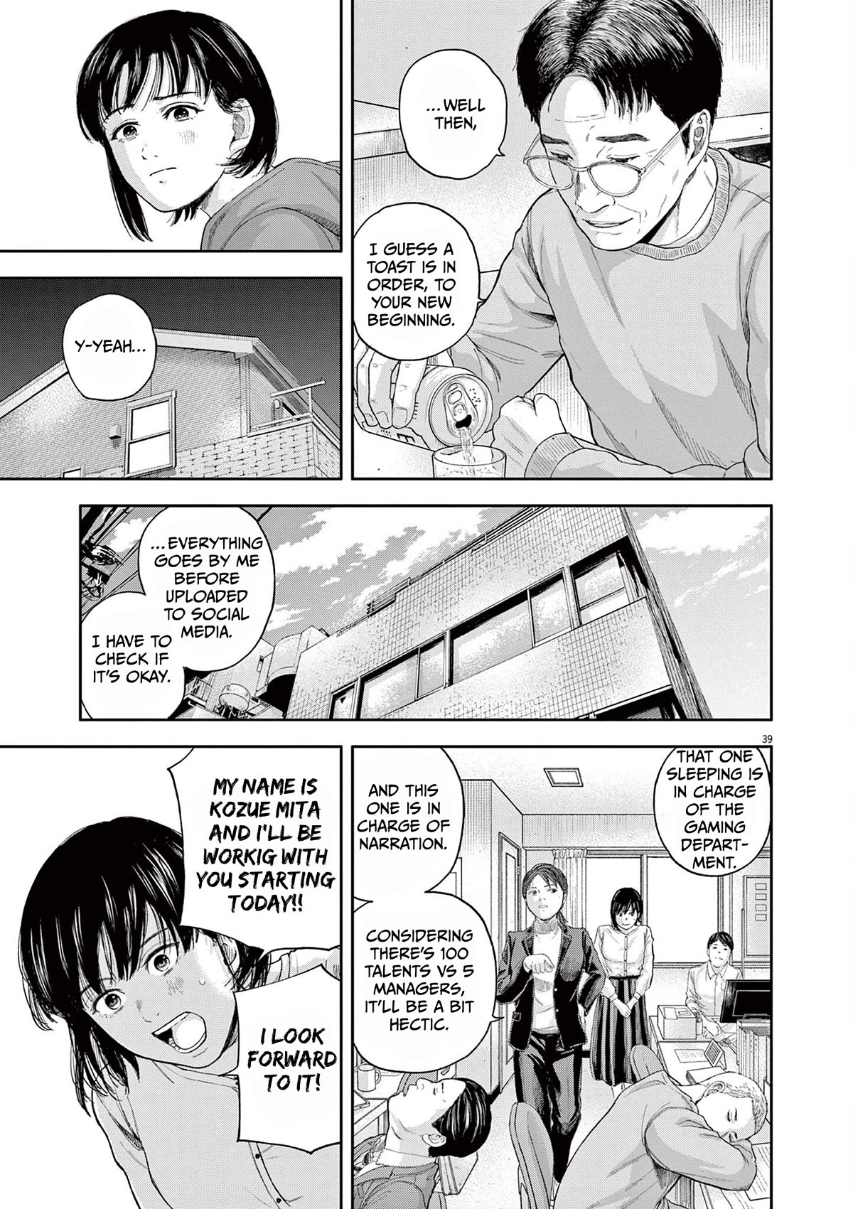 Yumenashi-sensei's Guidance Counseling Chapter 1 page 37 - Chapter 1: Aspiration: Voice Actor Part 1