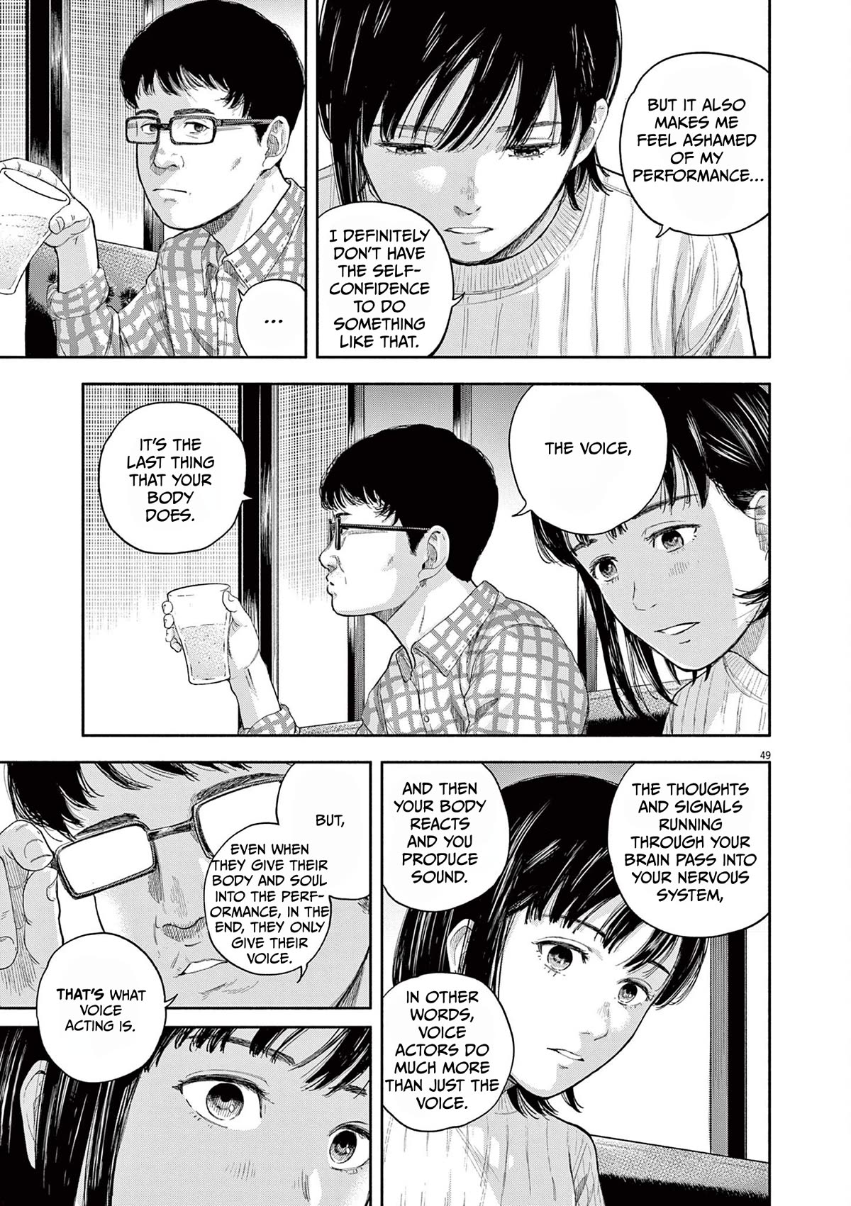 Yumenashi-sensei's Guidance Counseling Chapter 1 page 47 - Chapter 1: Aspiration: Voice Actor Part 1