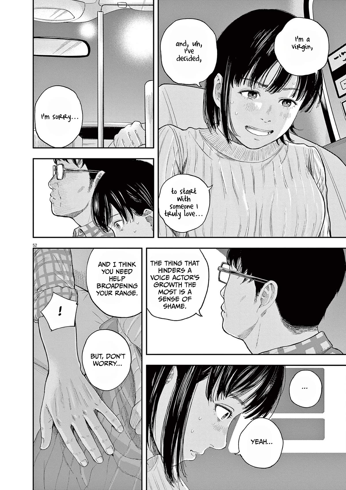 Yumenashi-sensei's Guidance Counseling Chapter 1 page 50 - Chapter 1: Aspiration: Voice Actor Part 1