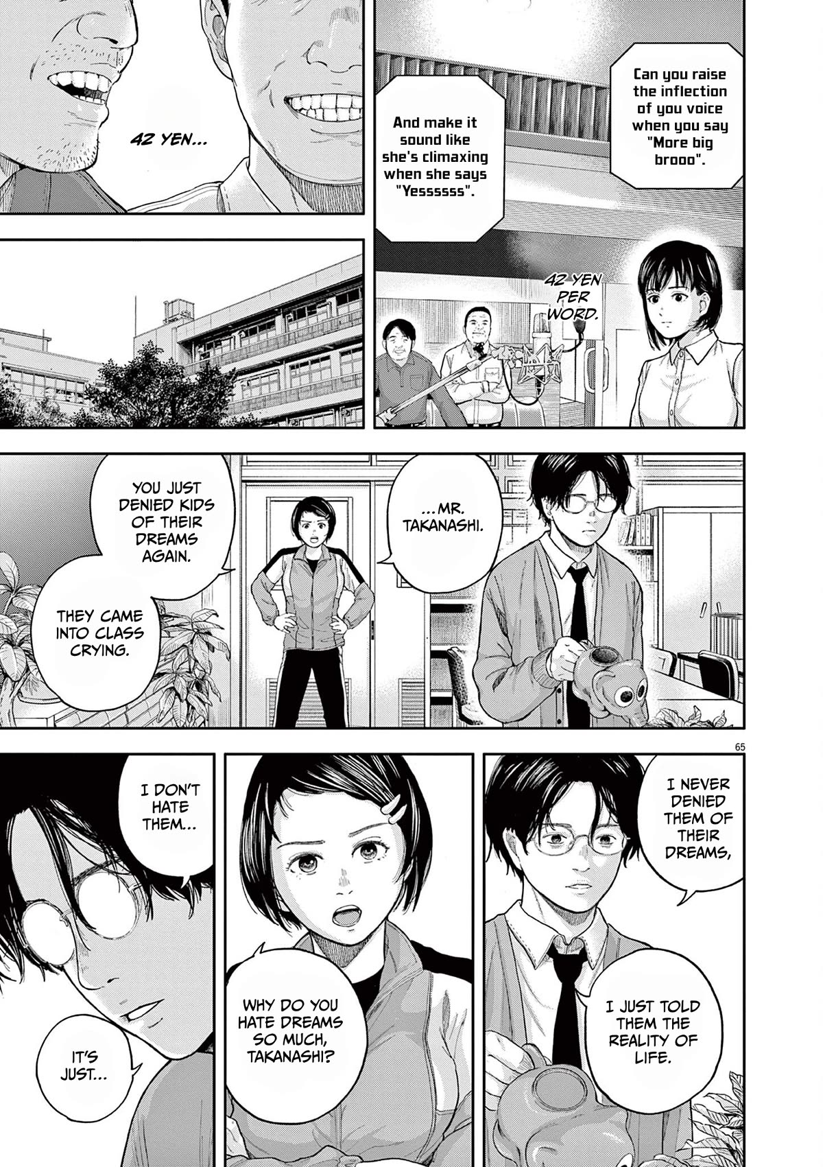 Yumenashi-sensei's Guidance Counseling Chapter 1 page 63 - Chapter 1: Aspiration: Voice Actor Part 1