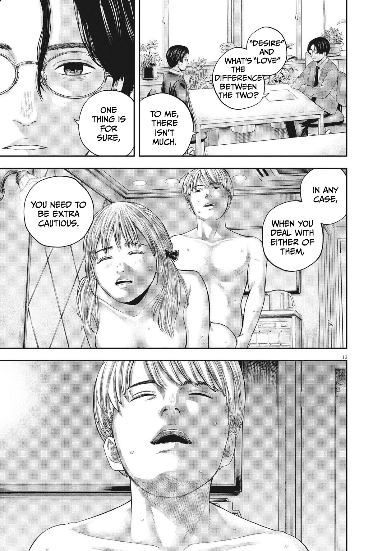 Yumenashi-sensei's Guidance Counseling Chapter 10 page 13 - Chapter 10: Aspiration: Male Idol Part 5