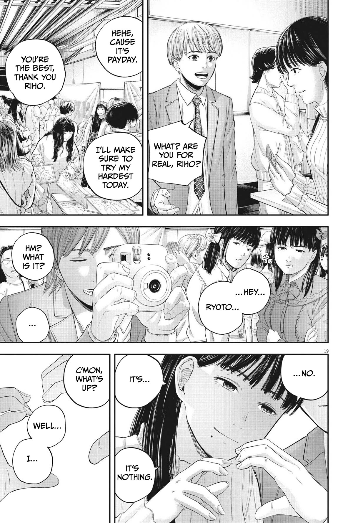 Yumenashi-sensei's Guidance Counseling Chapter 10 page 19 - Chapter 10: Aspiration: Male Idol Part 5