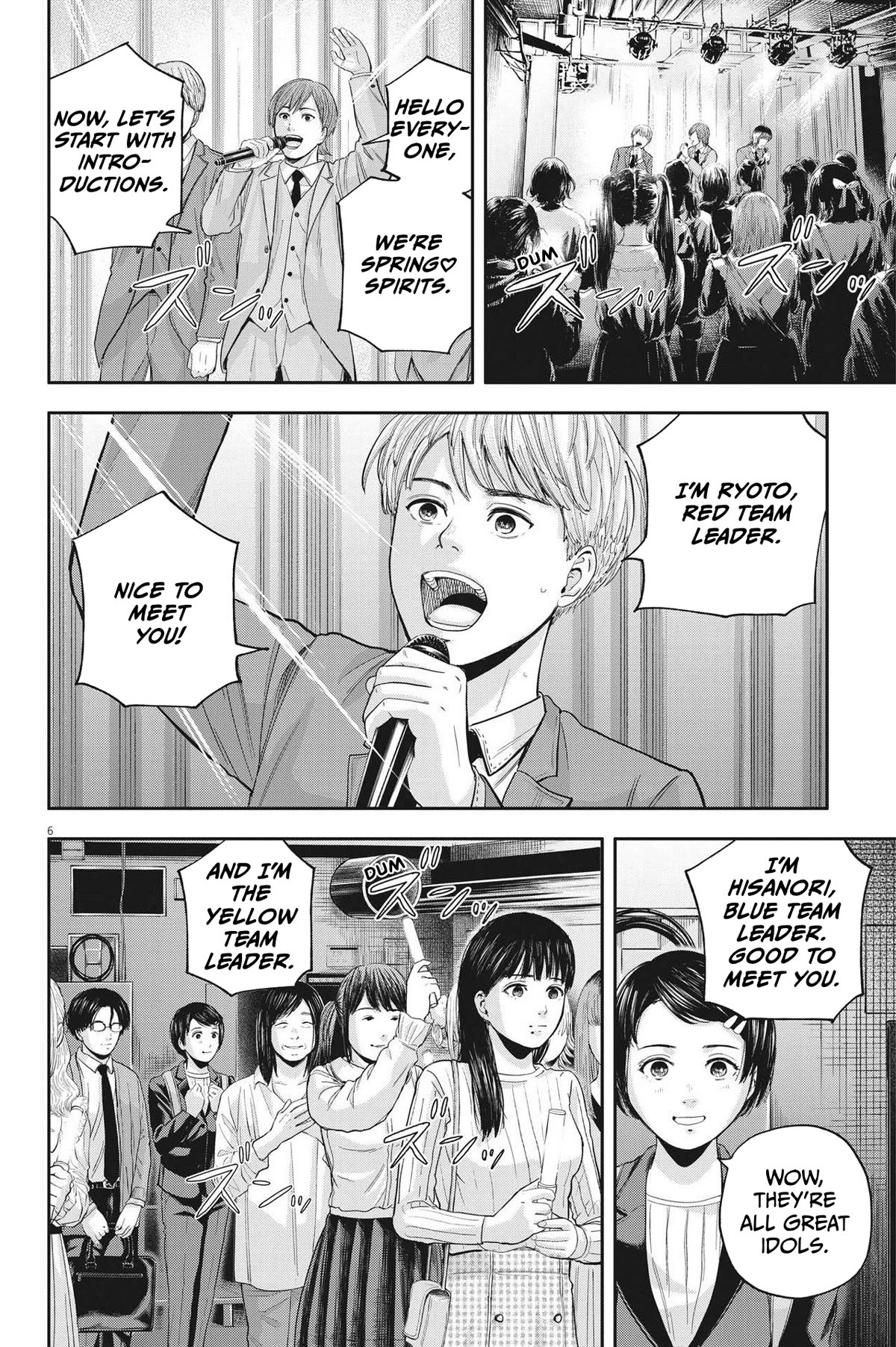 Yumenashi-sensei's Guidance Counseling Chapter 11 page 6 - Chapter 11: Aspiration: Male Idol Part 6