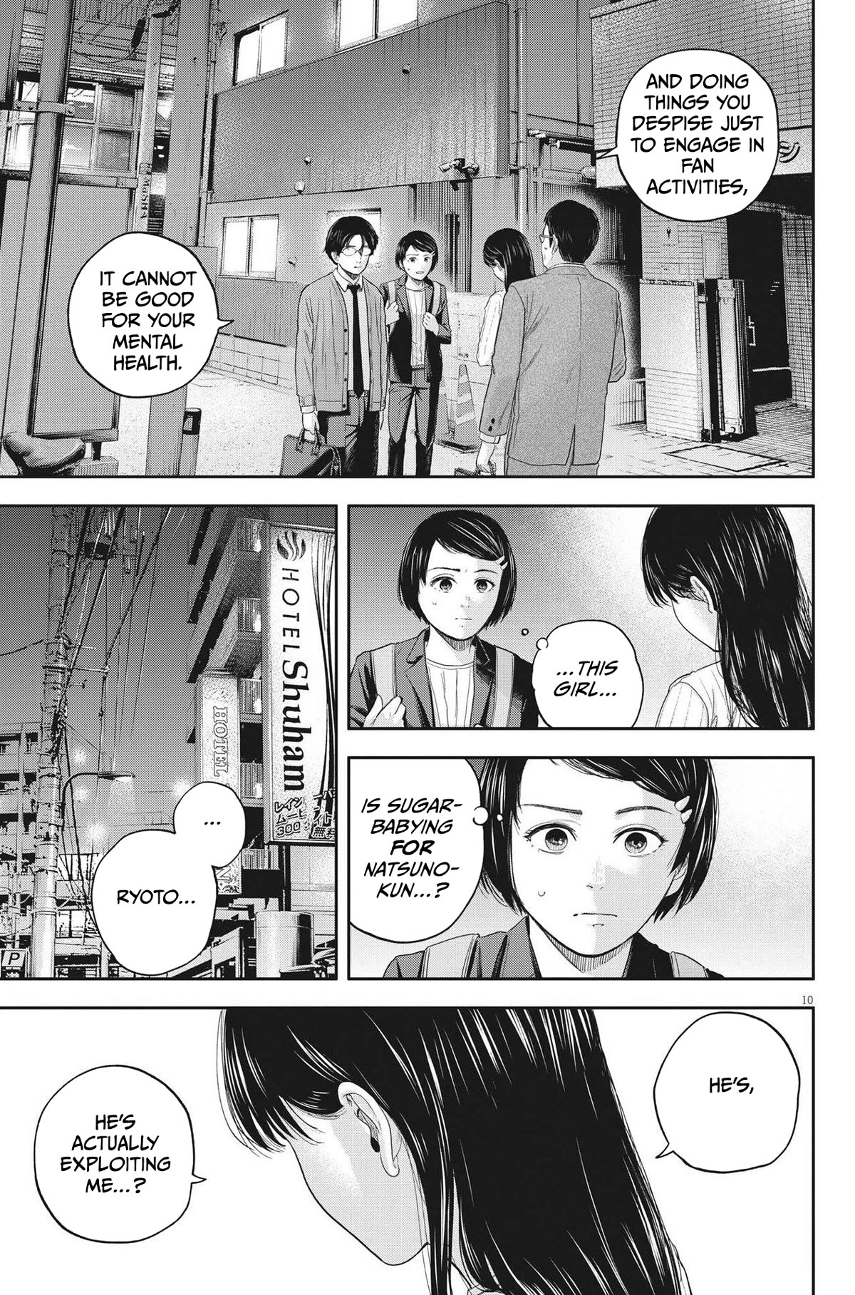 Yumenashi-sensei's Guidance Counseling Chapter 12 page 10 - Chapter 12: Aspiration: Male Idol Part 7