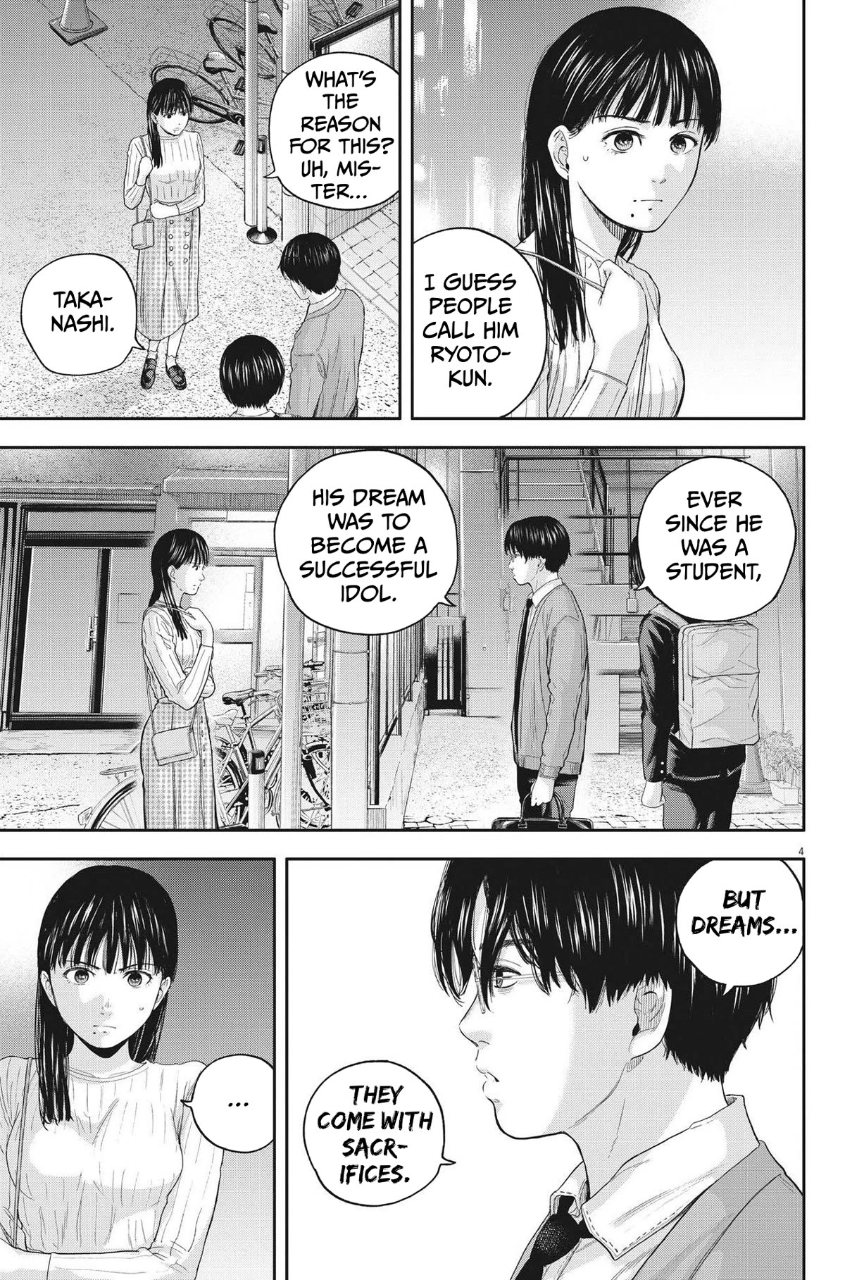 Yumenashi-sensei's Guidance Counseling Chapter 12 page 4 - Chapter 12: Aspiration: Male Idol Part 7
