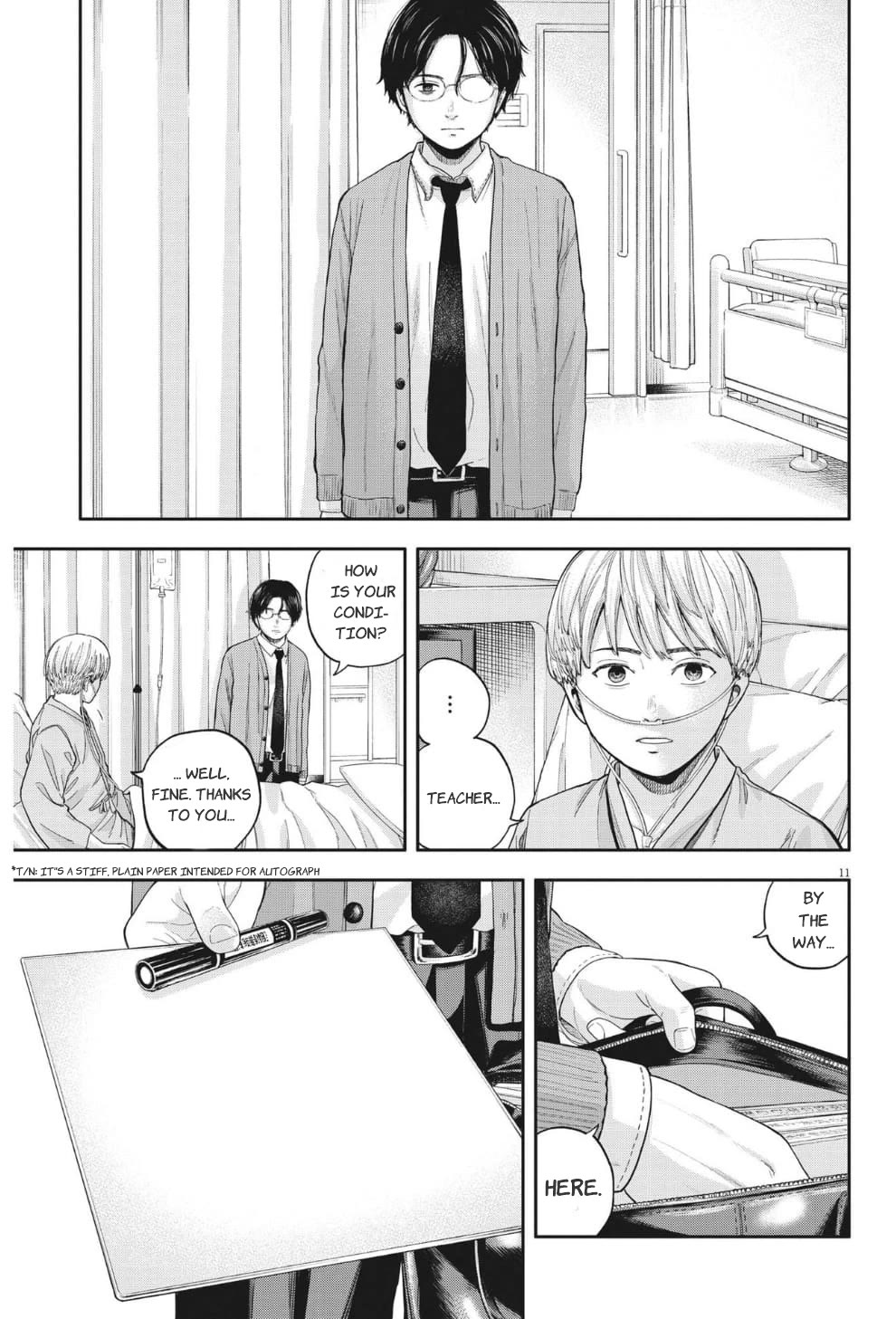 Yumenashi-sensei's Guidance Counseling Chapter 17 page 12 - Chapter 17: Aspiration: Male Idol part 11