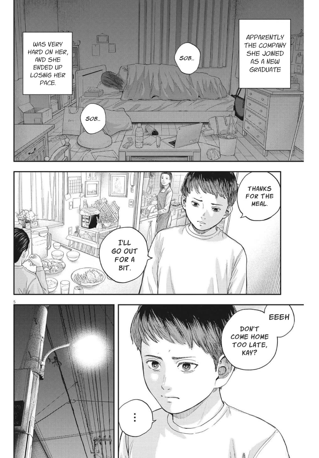 Yumenashi-sensei's Guidance Counseling Chapter 19 page 5 - Chapter 19: Aspiration: Undecided (part 1)