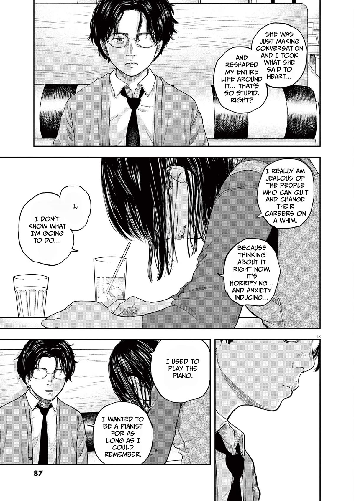 Yumenashi-sensei's Guidance Counseling Chapter 2 page 13 - Chapter 2: Aspiration: Voice Actor Part 2