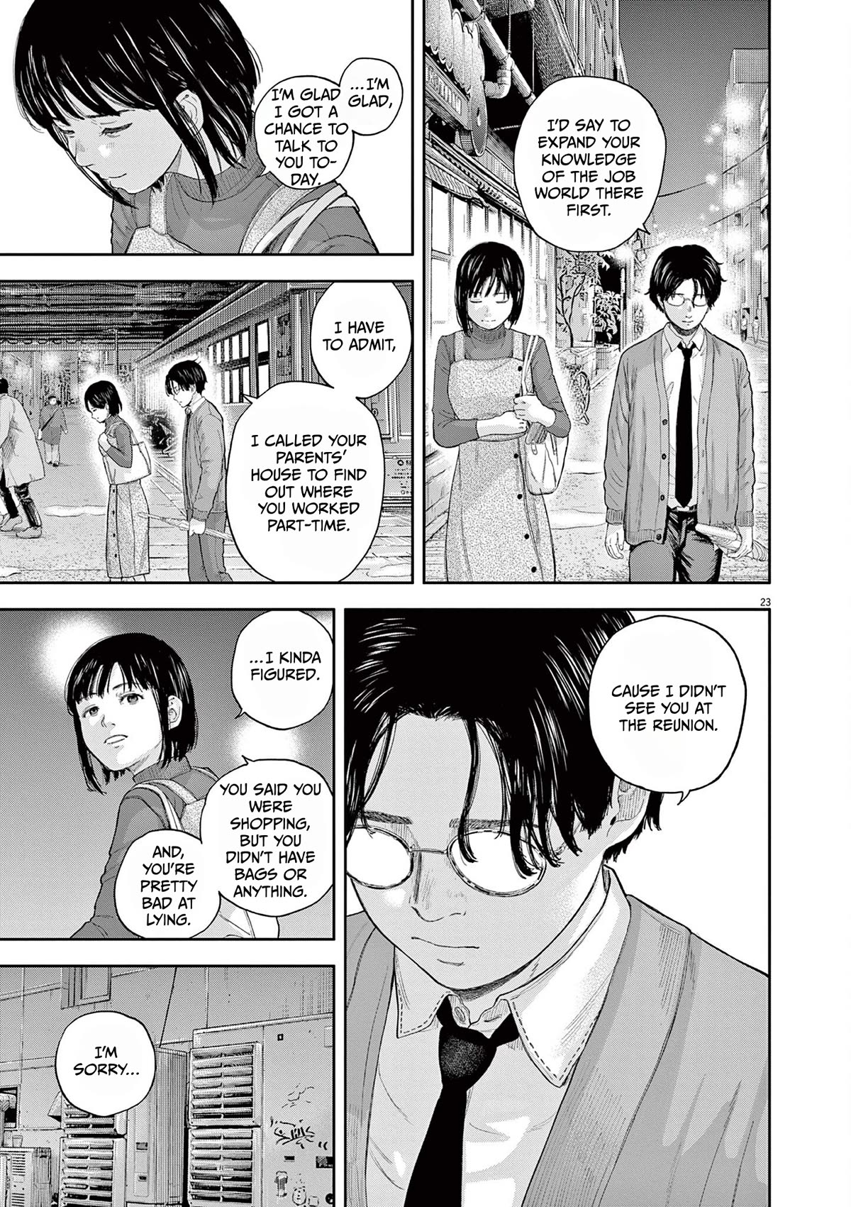 Yumenashi-sensei's Guidance Counseling Chapter 2 page 23 - Chapter 2: Aspiration: Voice Actor Part 2