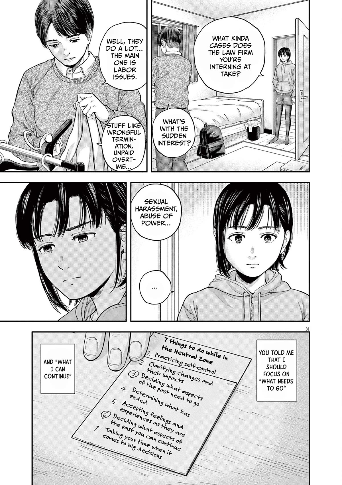Yumenashi-sensei's Guidance Counseling Chapter 2 page 31 - Chapter 2: Aspiration: Voice Actor Part 2