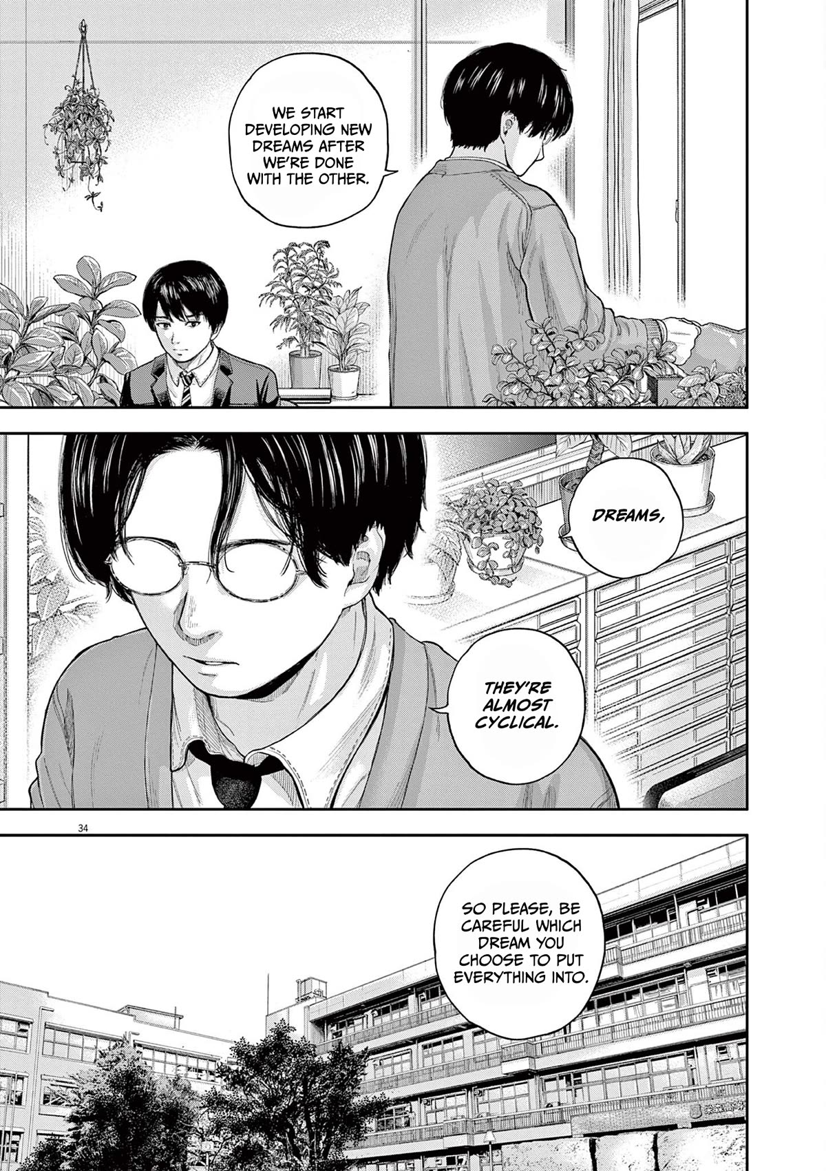 Yumenashi-sensei's Guidance Counseling Chapter 2 page 34 - Chapter 2: Aspiration: Voice Actor Part 2