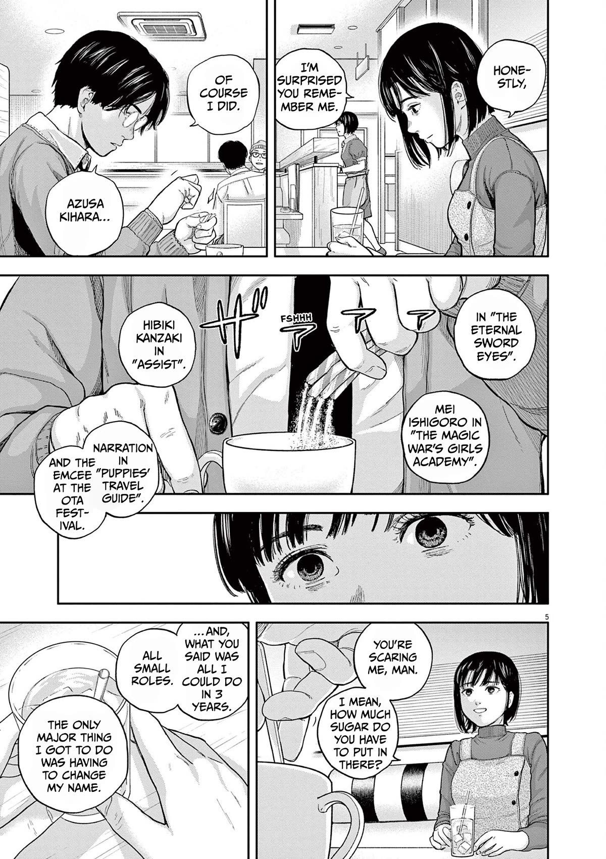 Yumenashi-sensei's Guidance Counseling Chapter 2 page 5 - Chapter 2: Aspiration: Voice Actor Part 2