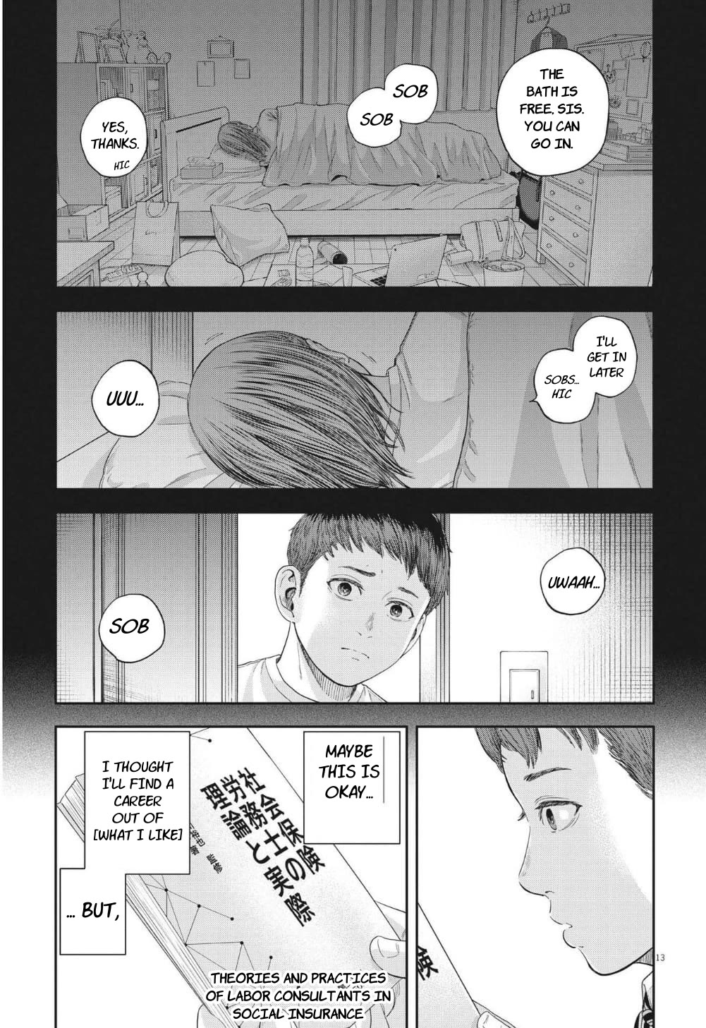 Yumenashi-sensei's Guidance Counseling Chapter 20 page 13 - Chapter 20: Aspiration: Undecided (Part 2)