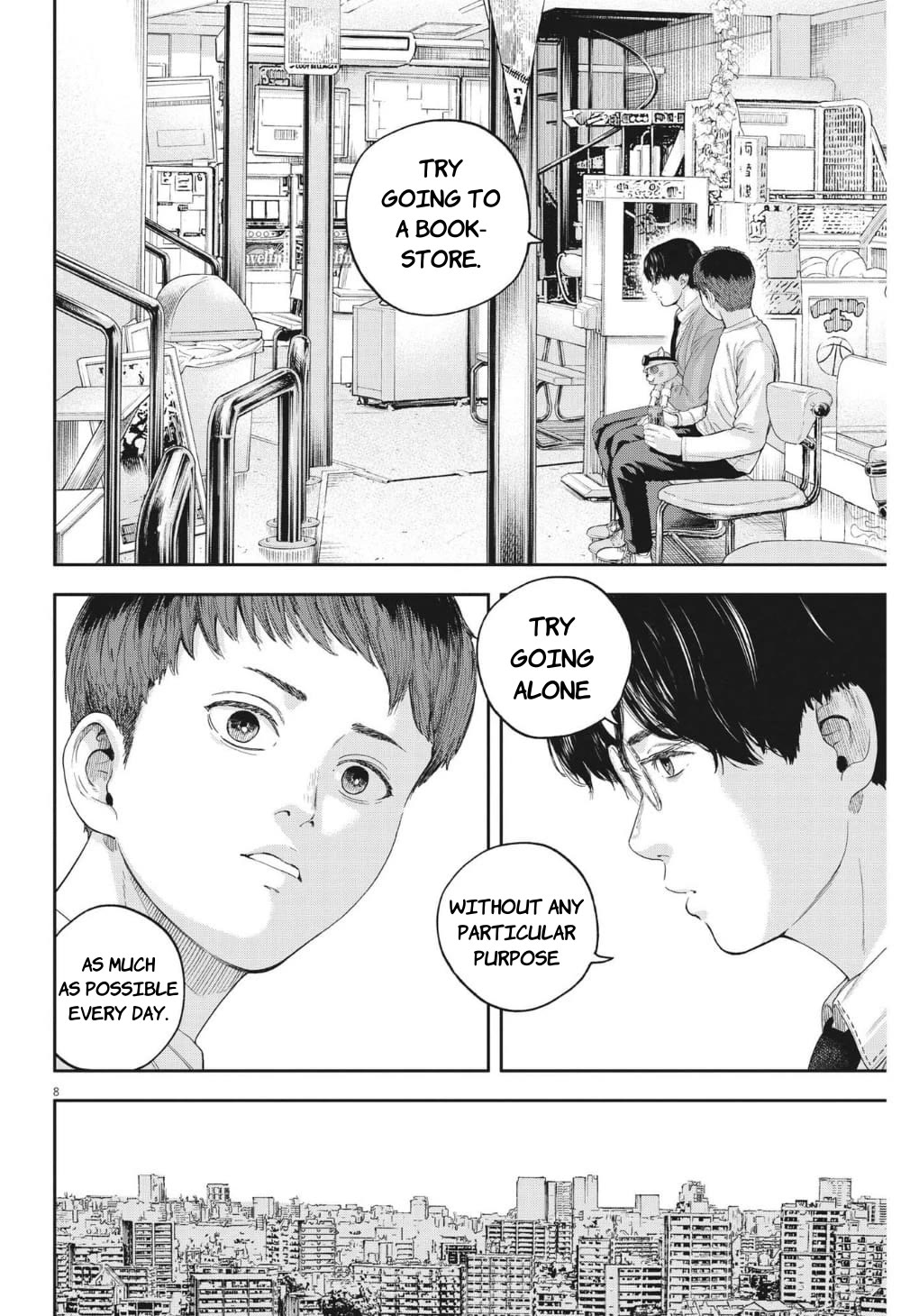 Yumenashi-sensei's Guidance Counseling Chapter 20 page 8 - Chapter 20: Aspiration: Undecided (Part 2)