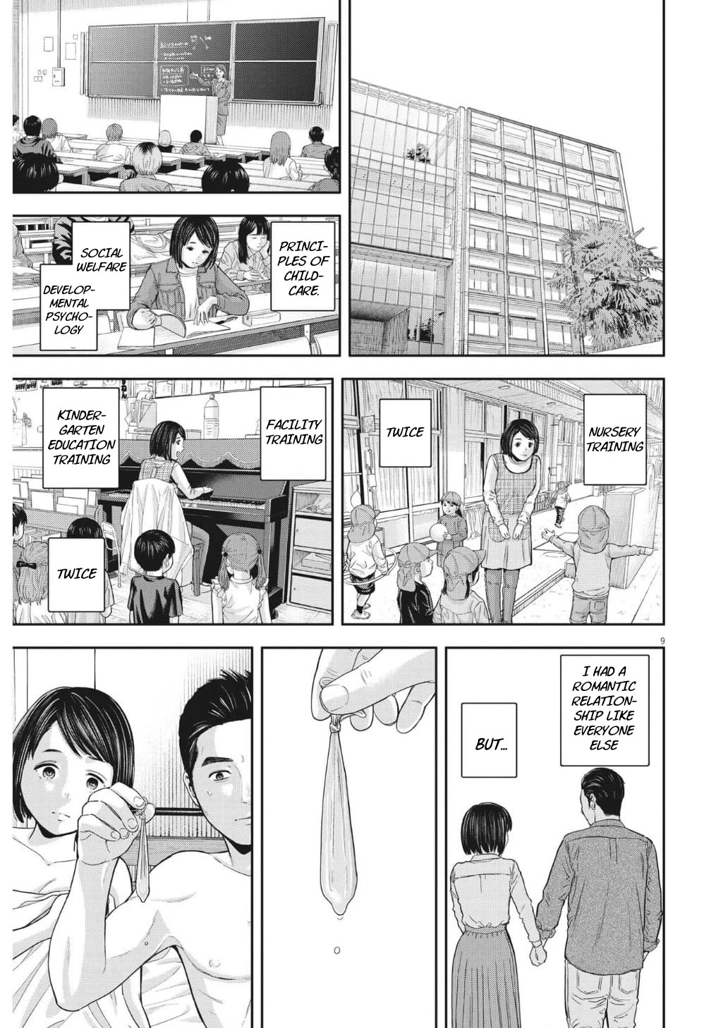 Yumenashi-sensei's Guidance Counseling Chapter 21 page 9 - Chapter 21: Aspiration: Nursery Teacher (part 1)