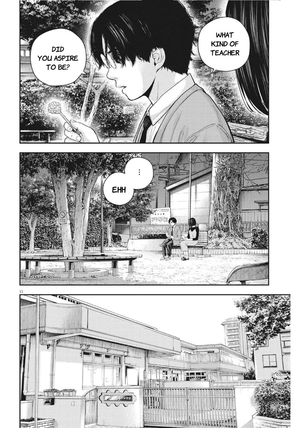 Yumenashi-sensei's Guidance Counseling Chapter 24 page 11 - Chapter 24: Aspiration: Nursery Teacher (part 4)