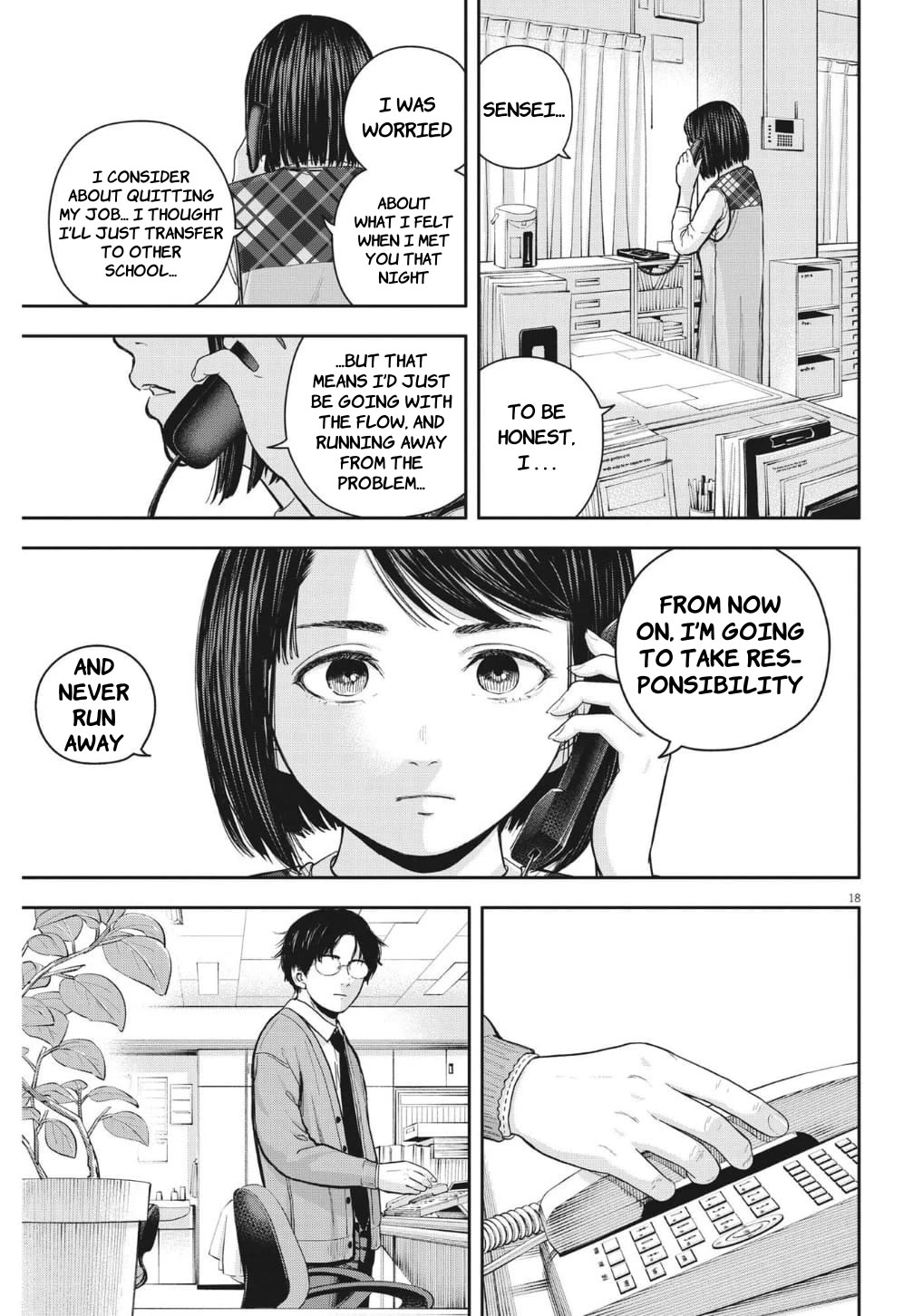 Yumenashi-sensei's Guidance Counseling Chapter 24 page 18 - Chapter 24: Aspiration: Nursery Teacher (part 4)