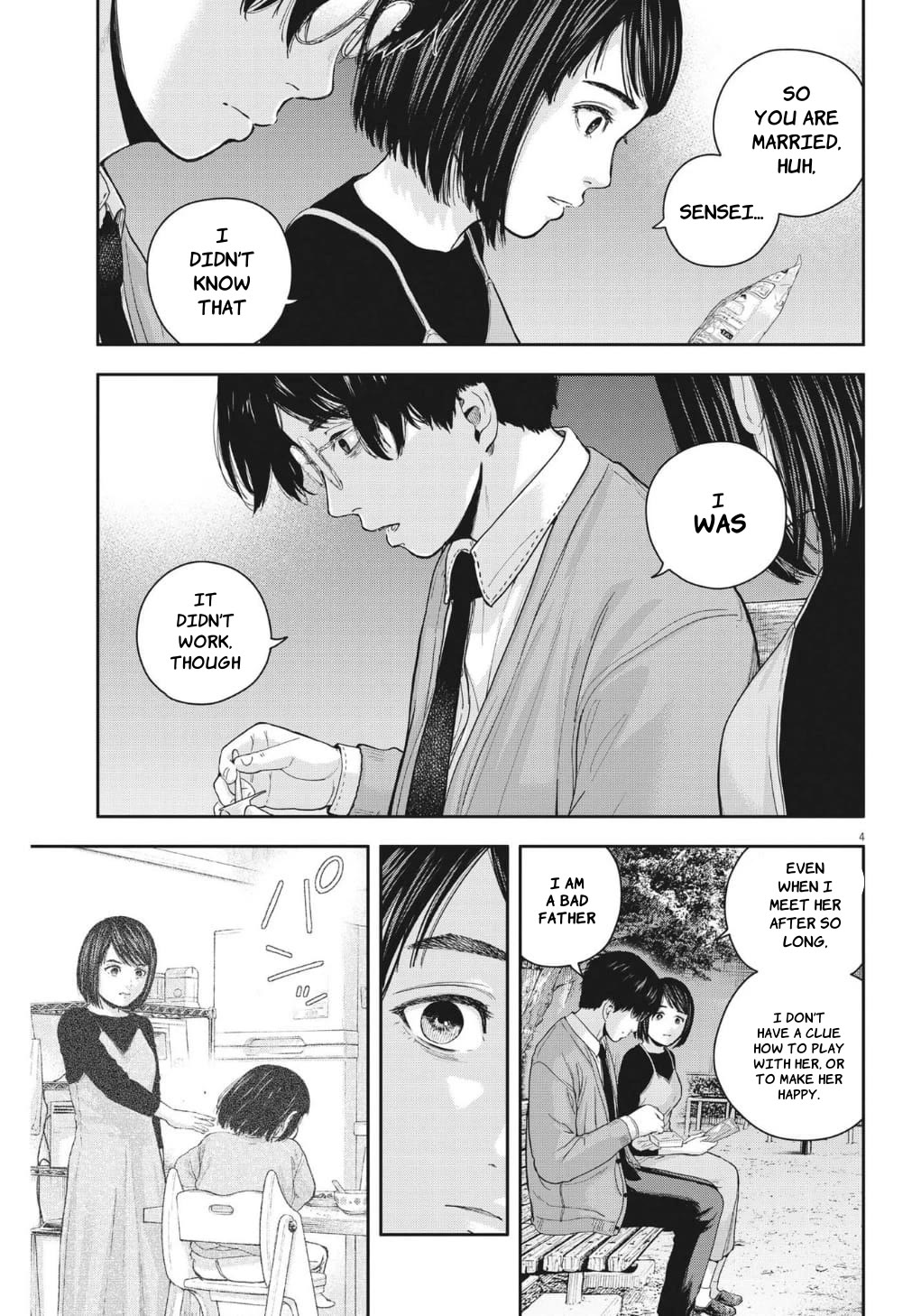 Yumenashi-sensei's Guidance Counseling Chapter 24 page 4 - Chapter 24: Aspiration: Nursery Teacher (part 4)