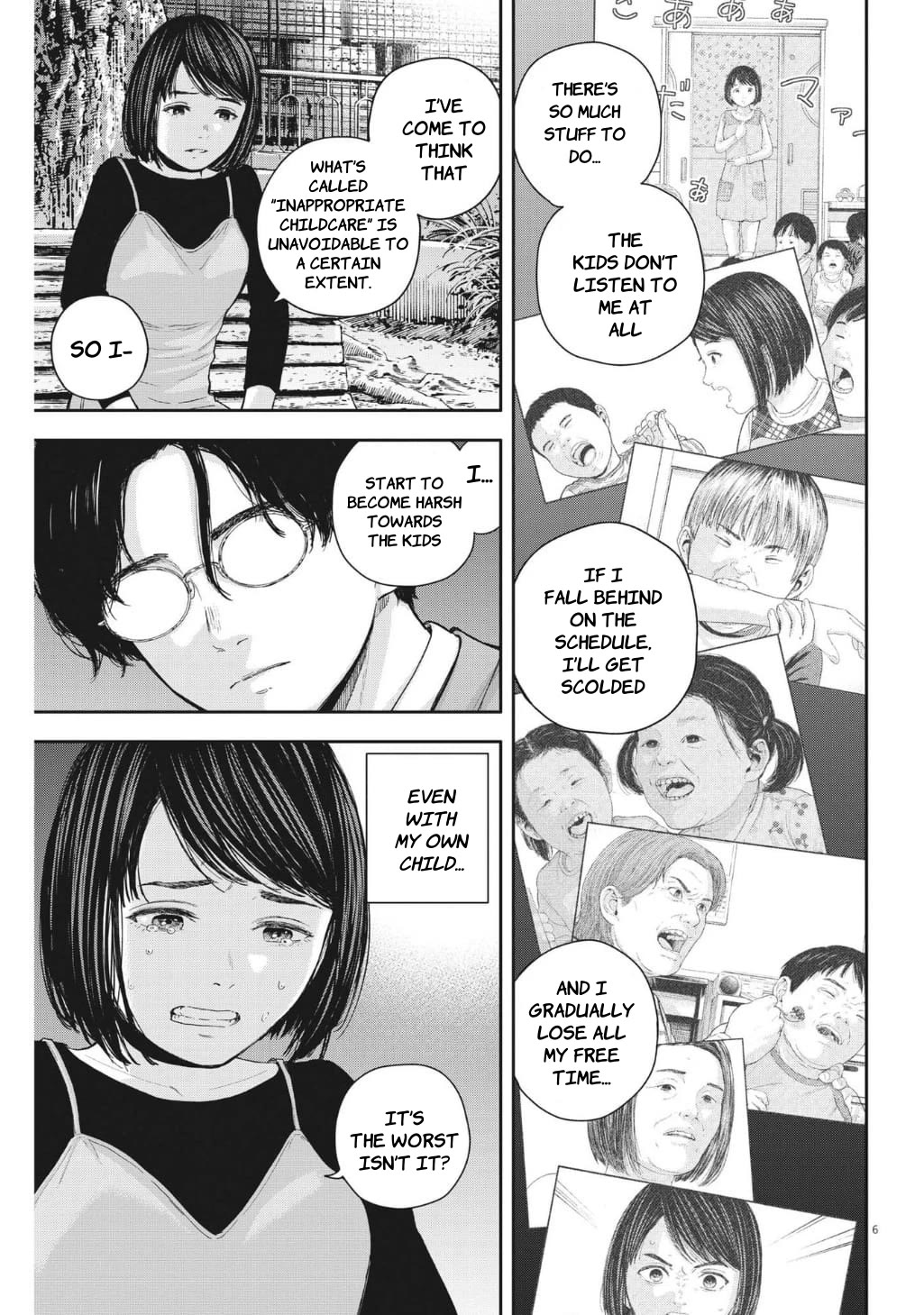 Yumenashi-sensei's Guidance Counseling Chapter 24 page 6 - Chapter 24: Aspiration: Nursery Teacher (part 4)