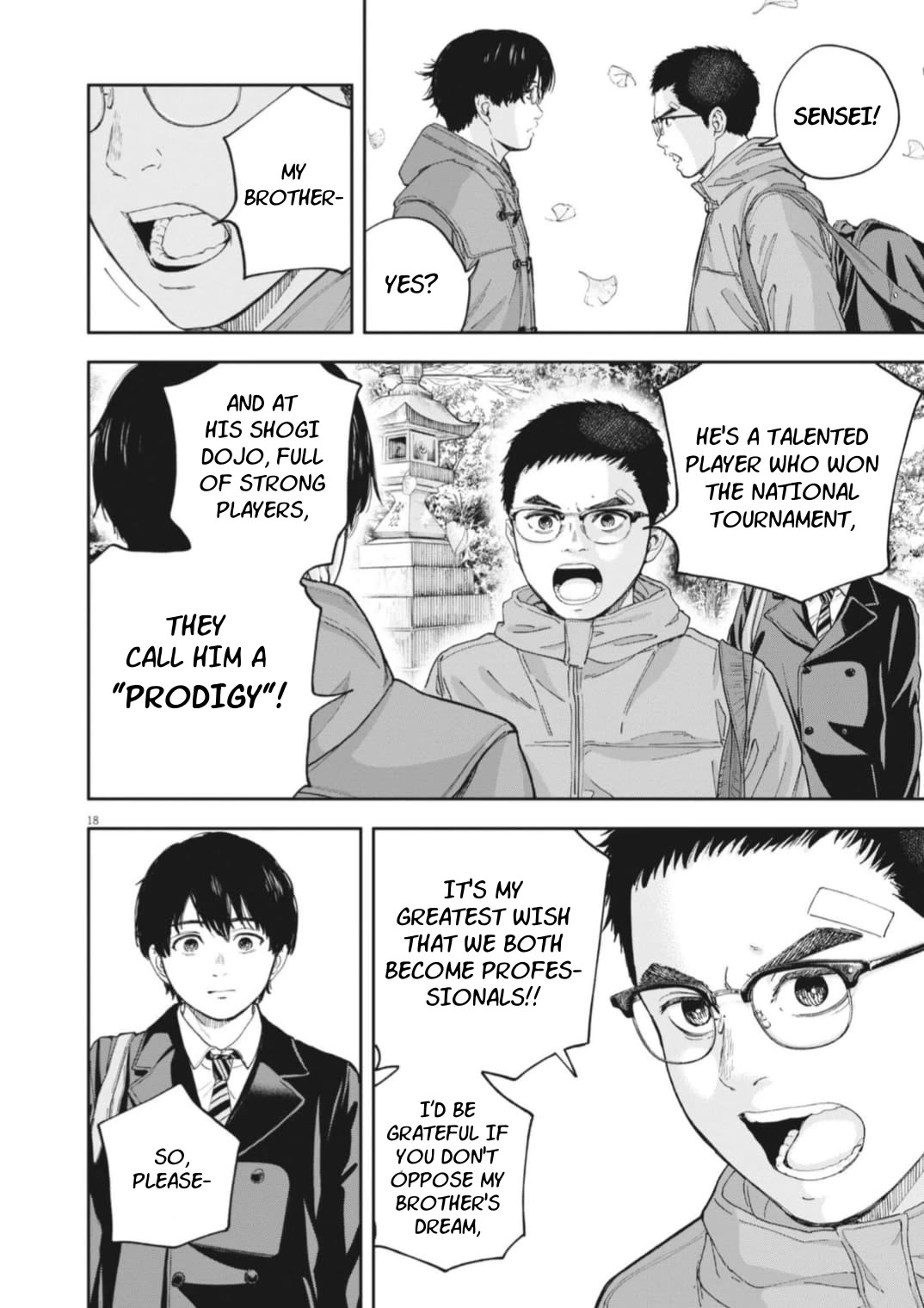 Yumenashi-sensei's Guidance Counseling Chapter 26 page 18 - Chapter 26: Aspiration: Shogi Player (part 2)