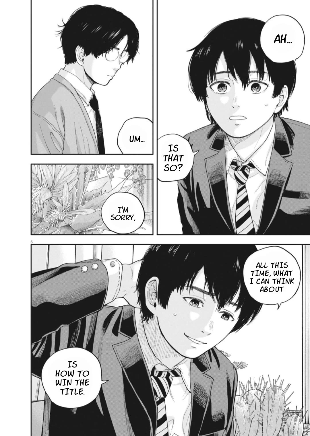 Yumenashi-sensei's Guidance Counseling Chapter 26 page 6 - Chapter 26: Aspiration: Shogi Player (part 2)