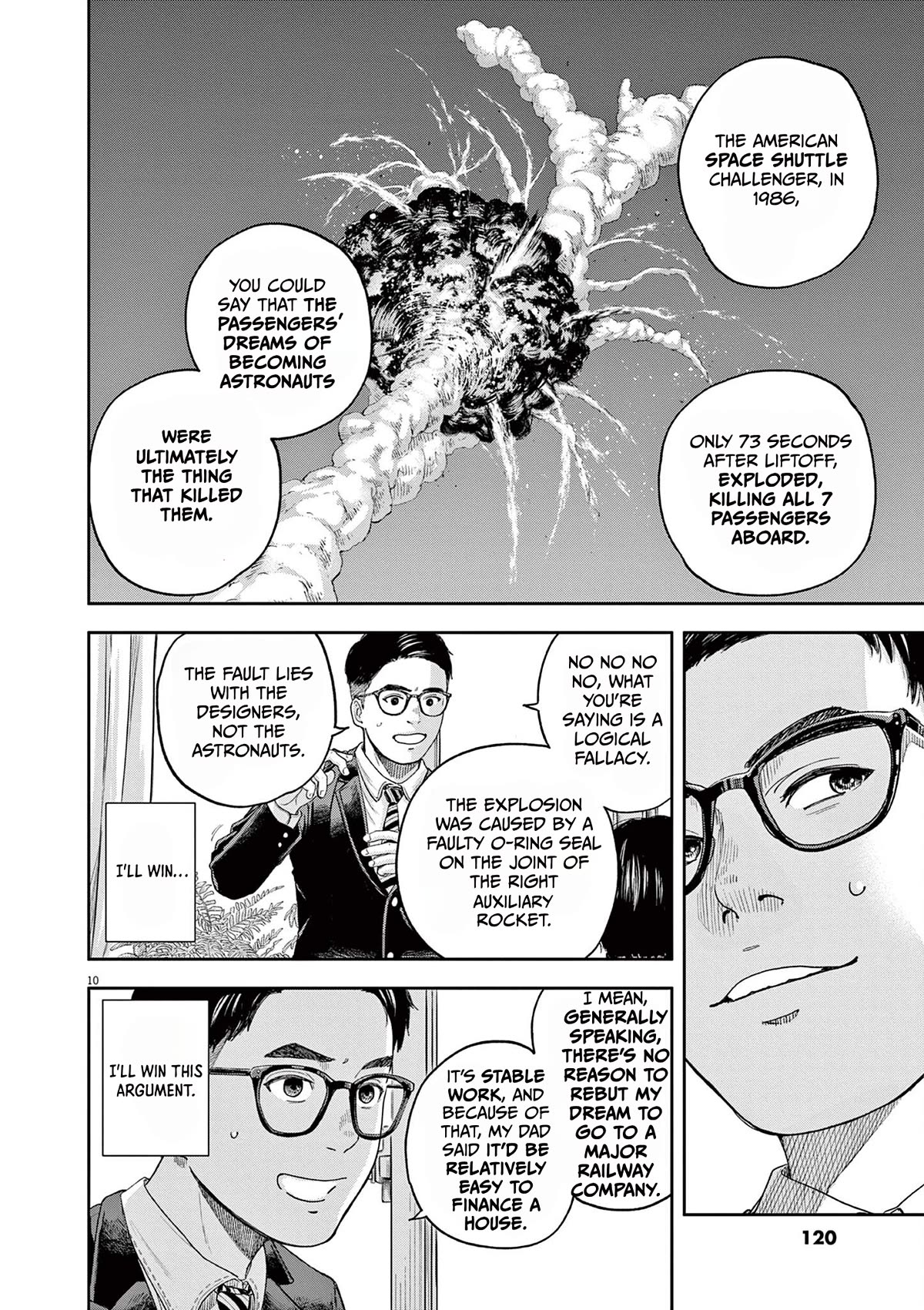 Yumenashi-sensei's Guidance Counseling Chapter 3 page 10 - Chapter 3: Aspiration: Train Engineer Part 1