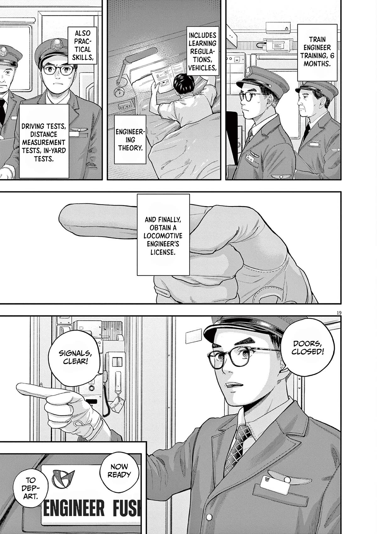 Yumenashi-sensei's Guidance Counseling Chapter 3 page 19 - Chapter 3: Aspiration: Train Engineer Part 1