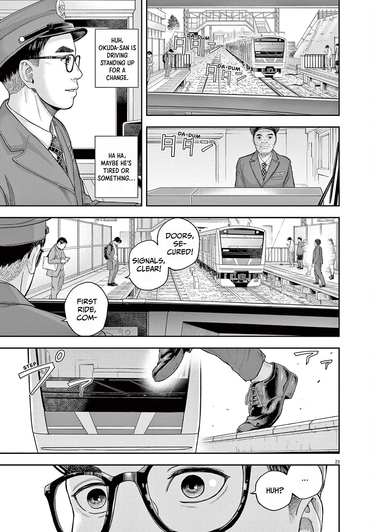 Yumenashi-sensei's Guidance Counseling Chapter 3 page 23 - Chapter 3: Aspiration: Train Engineer Part 1