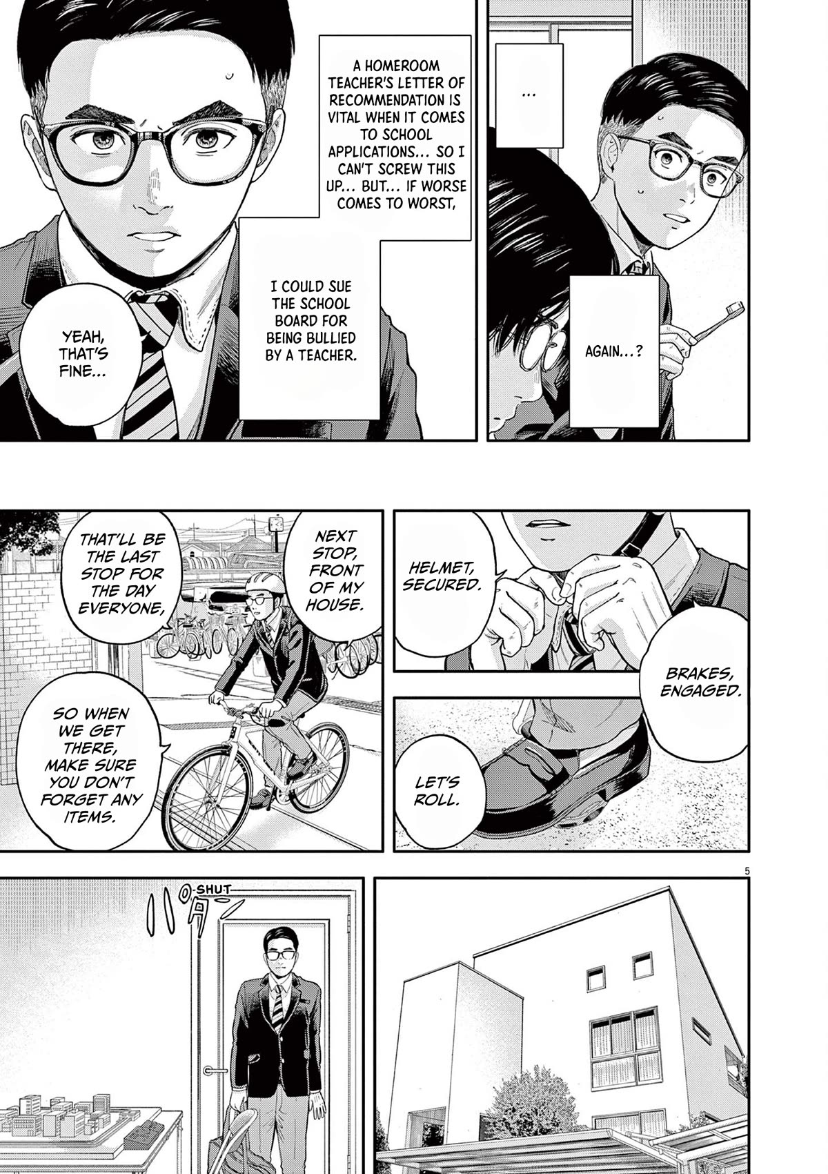 Yumenashi-sensei's Guidance Counseling Chapter 3 page 5 - Chapter 3: Aspiration: Train Engineer Part 1