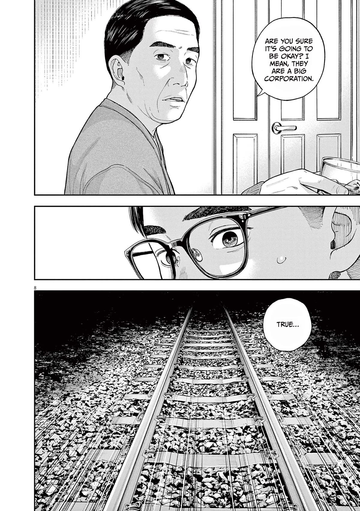 Yumenashi-sensei's Guidance Counseling Chapter 3 page 8 - Chapter 3: Aspiration: Train Engineer Part 1